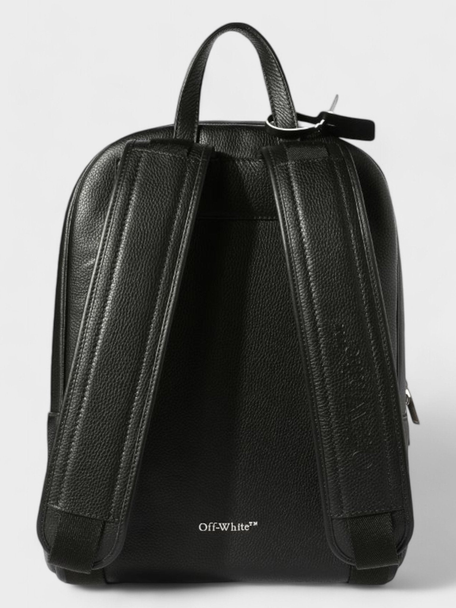 Off - White Diag Backpack Leather Black - Supplied FashionOff White