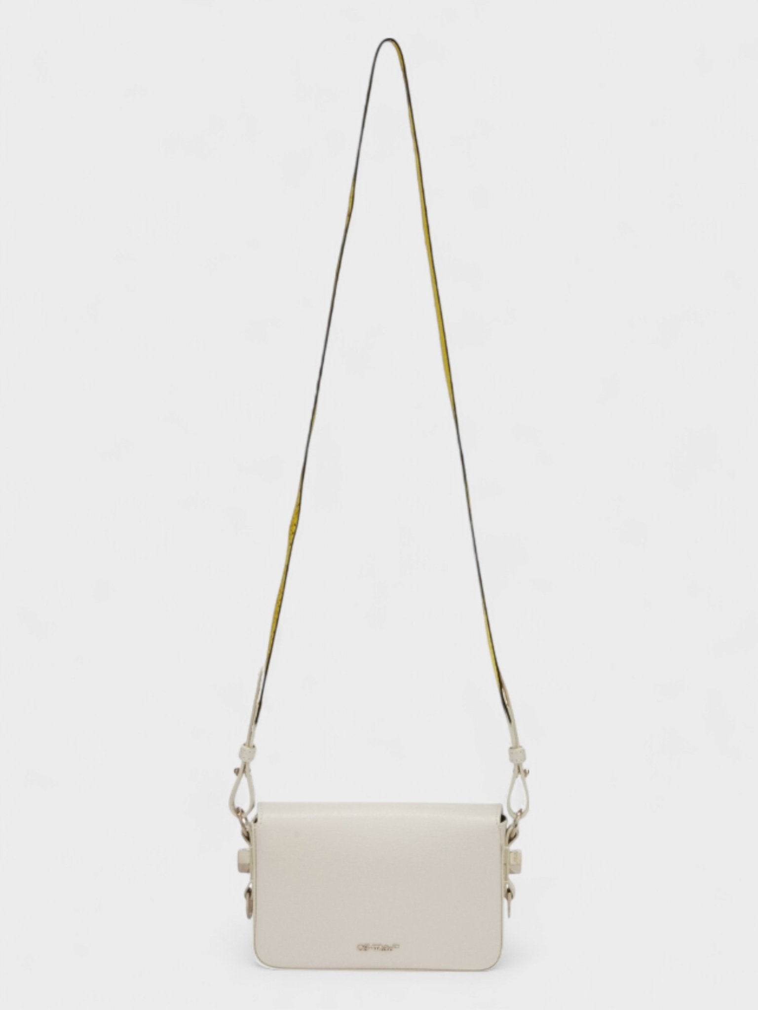 Off - White Diag Logo Shoulder Bag White Black - Supplied FashionOff - White