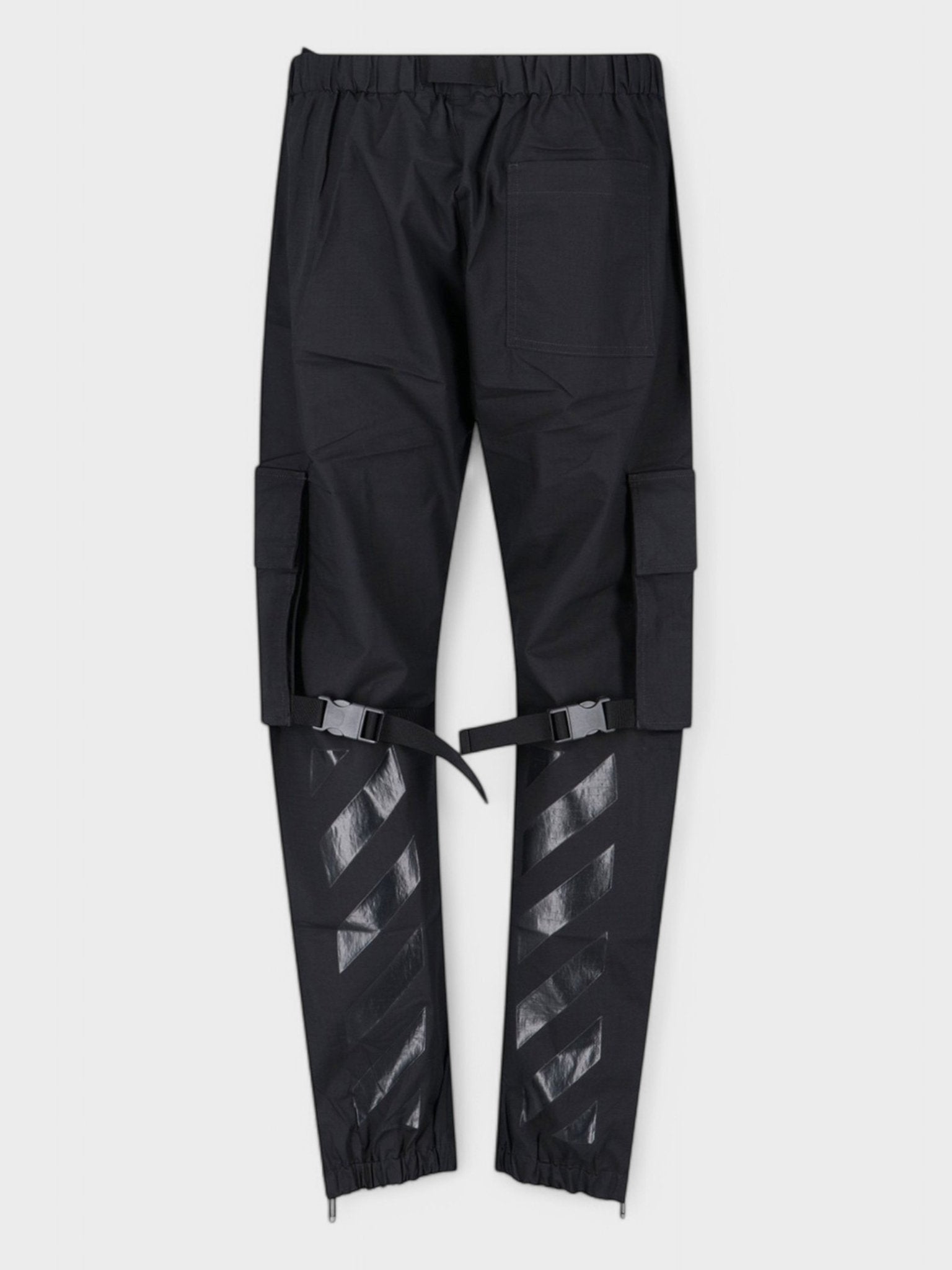 Off - White Diag Tab Cotton Cargo Pant 'Black' - Supplied FashionOff White