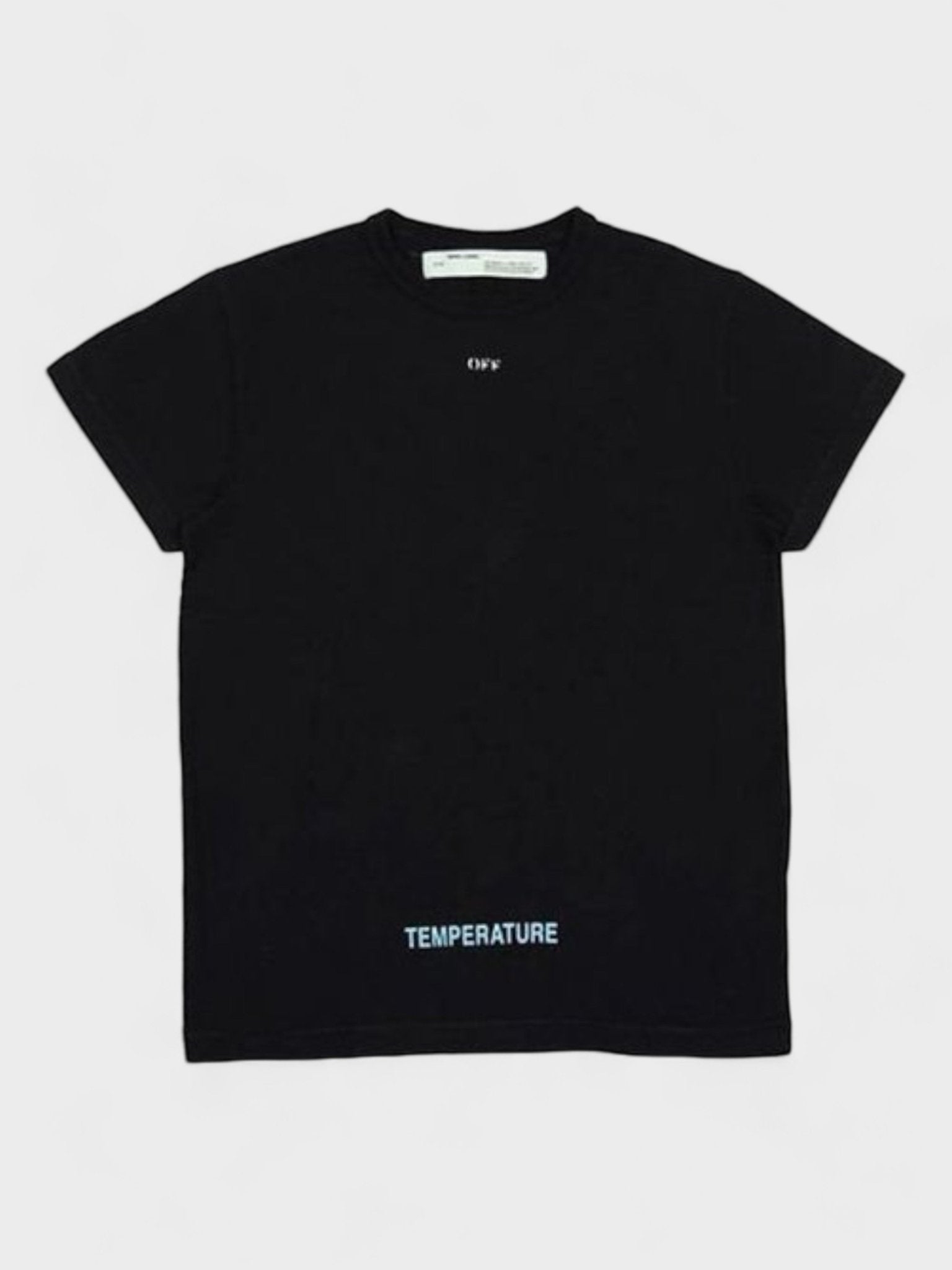 OFF - WHITE DIAG TEMPERATURE S/S TEE - Supplied FashionOff - White