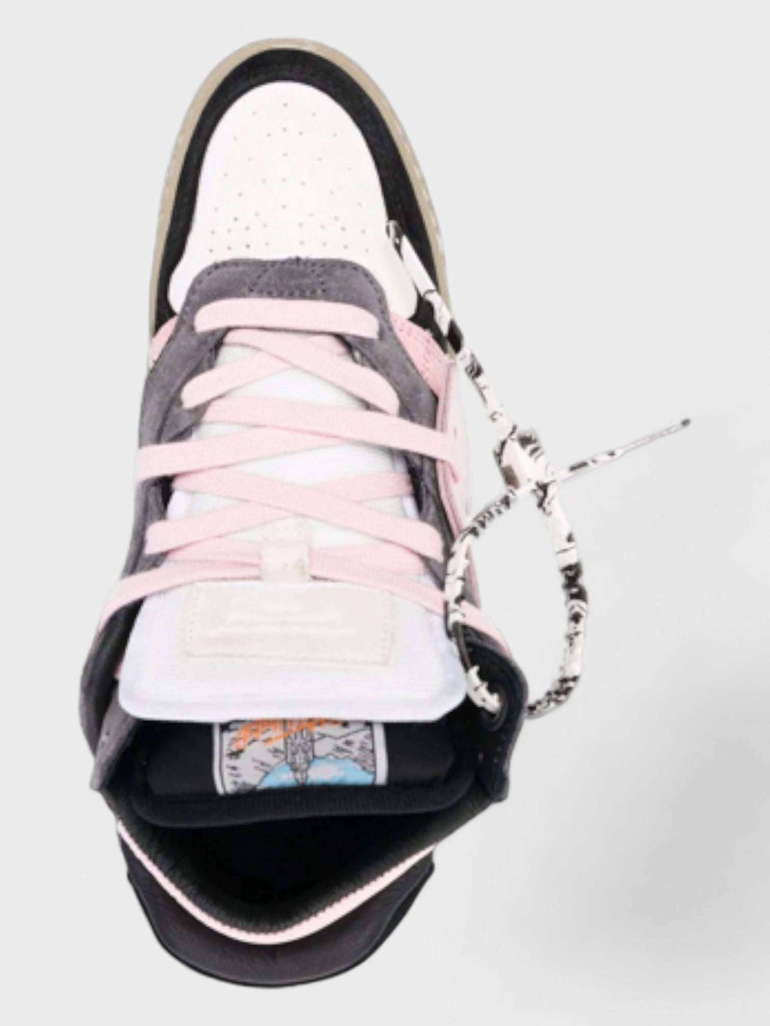 Off-White Floating Arrows Trainers Black Pink Wmns - Supplied LuxuryOff-White