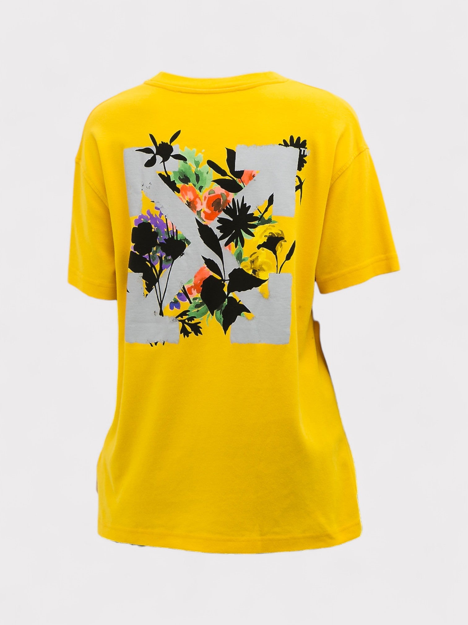 Off - White Flowers Arrows Reg Tee - Supplied FashionOff - White