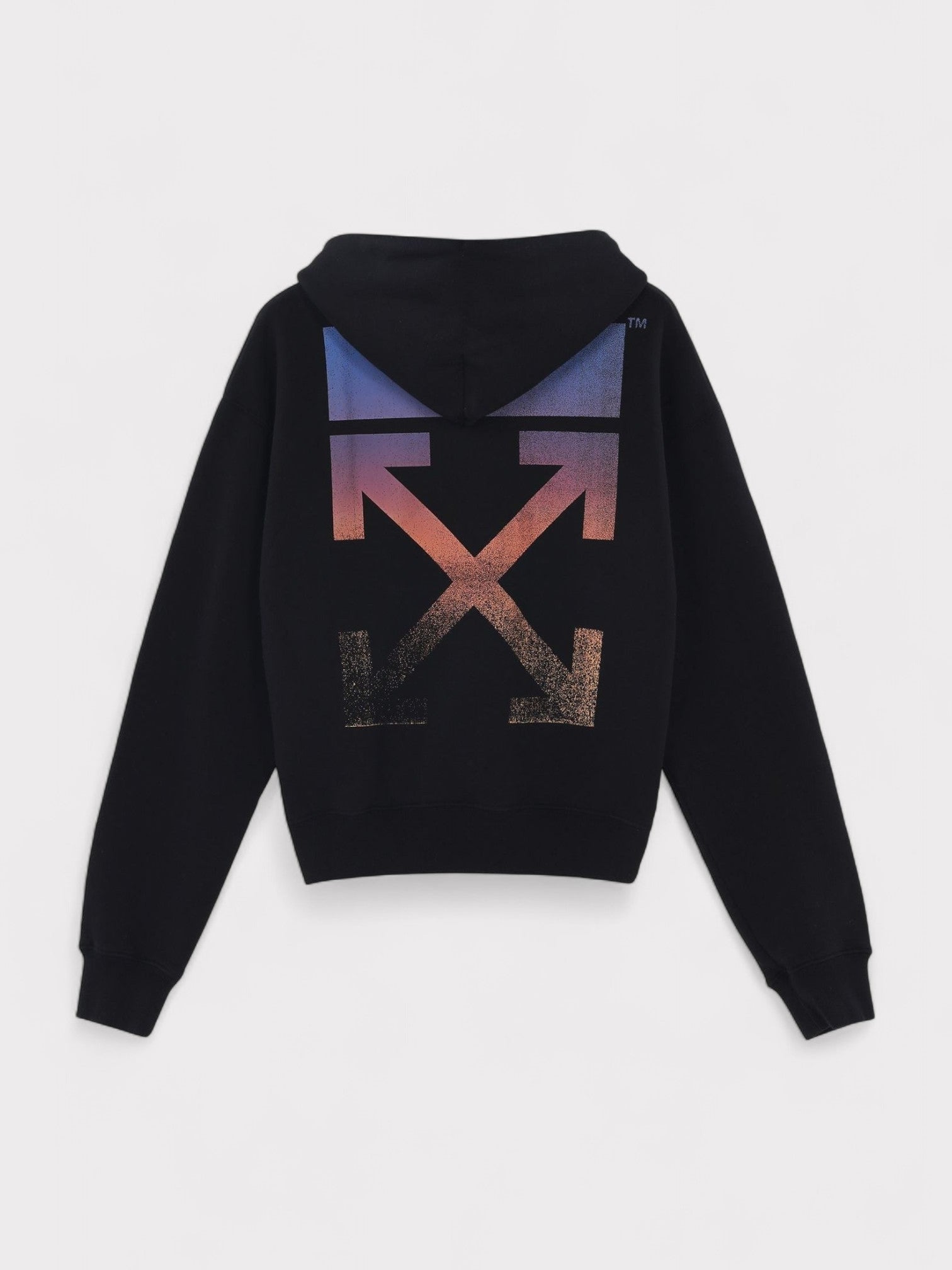 Off - White FW21 Degrade Arrow Hoodie Black - Supplied FashionOff - White