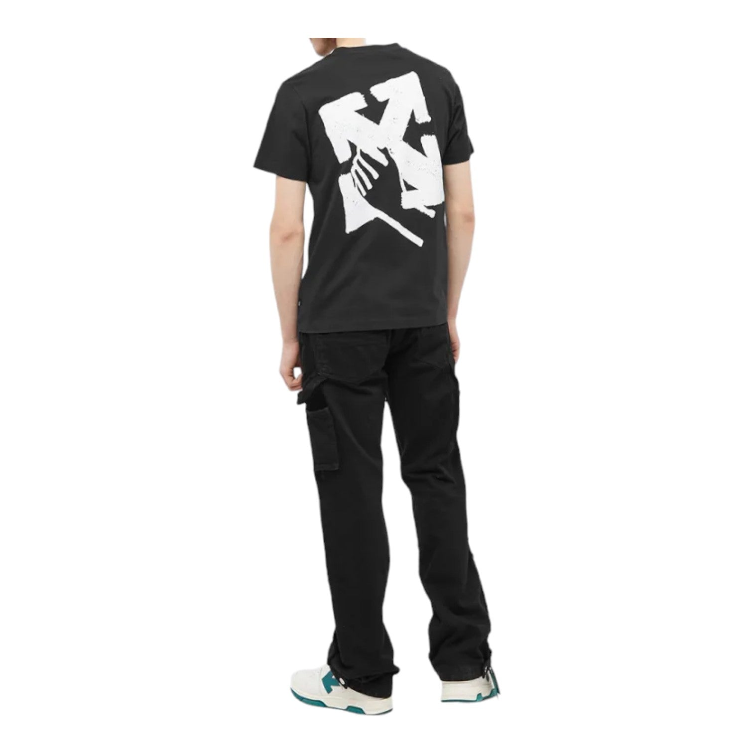 OFF-WHITE Hand Arrow Slim T-Shirt Black - Supplied LuxuryOff-White