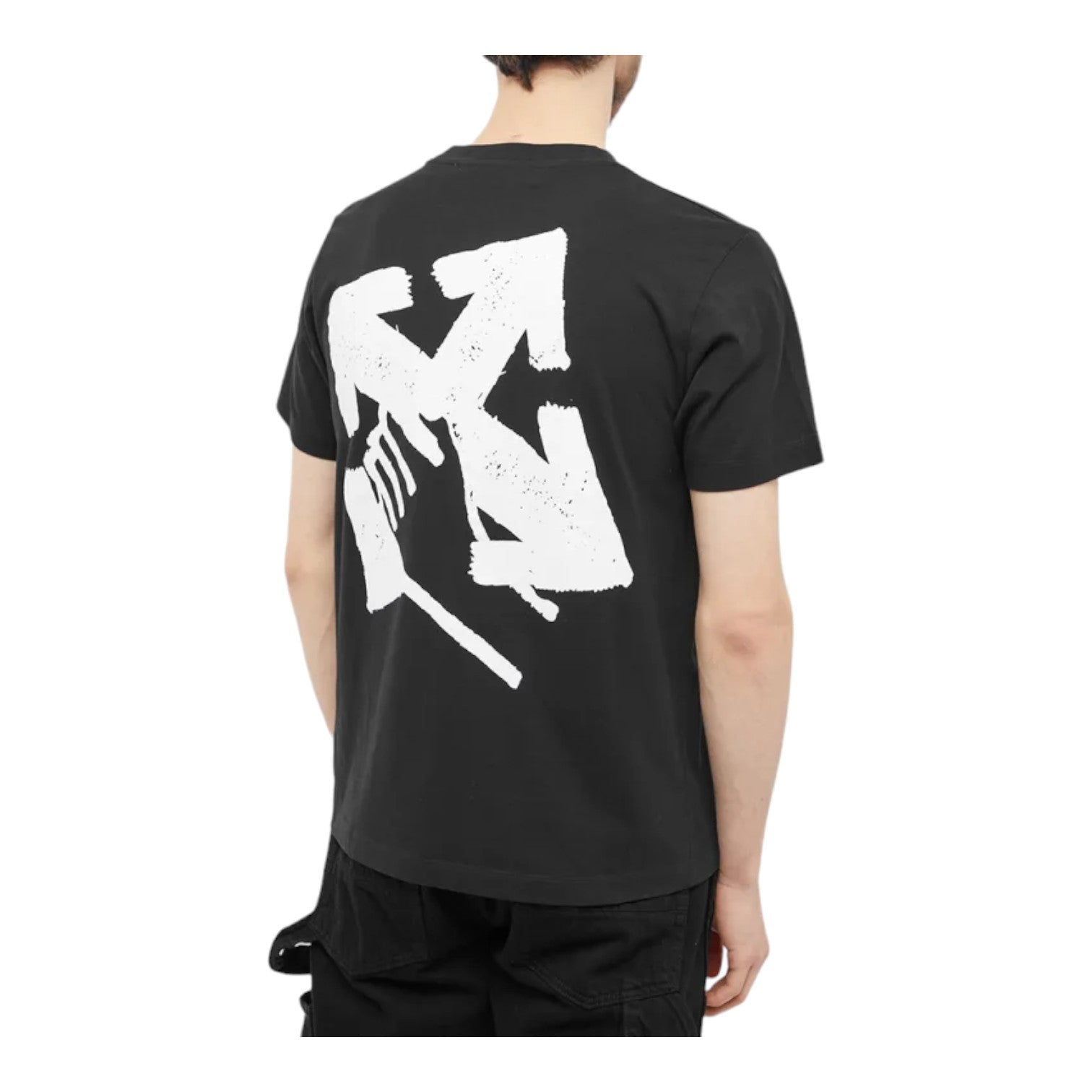 OFF-WHITE Hand Arrow Slim T-Shirt Black - Supplied LuxuryOff-White