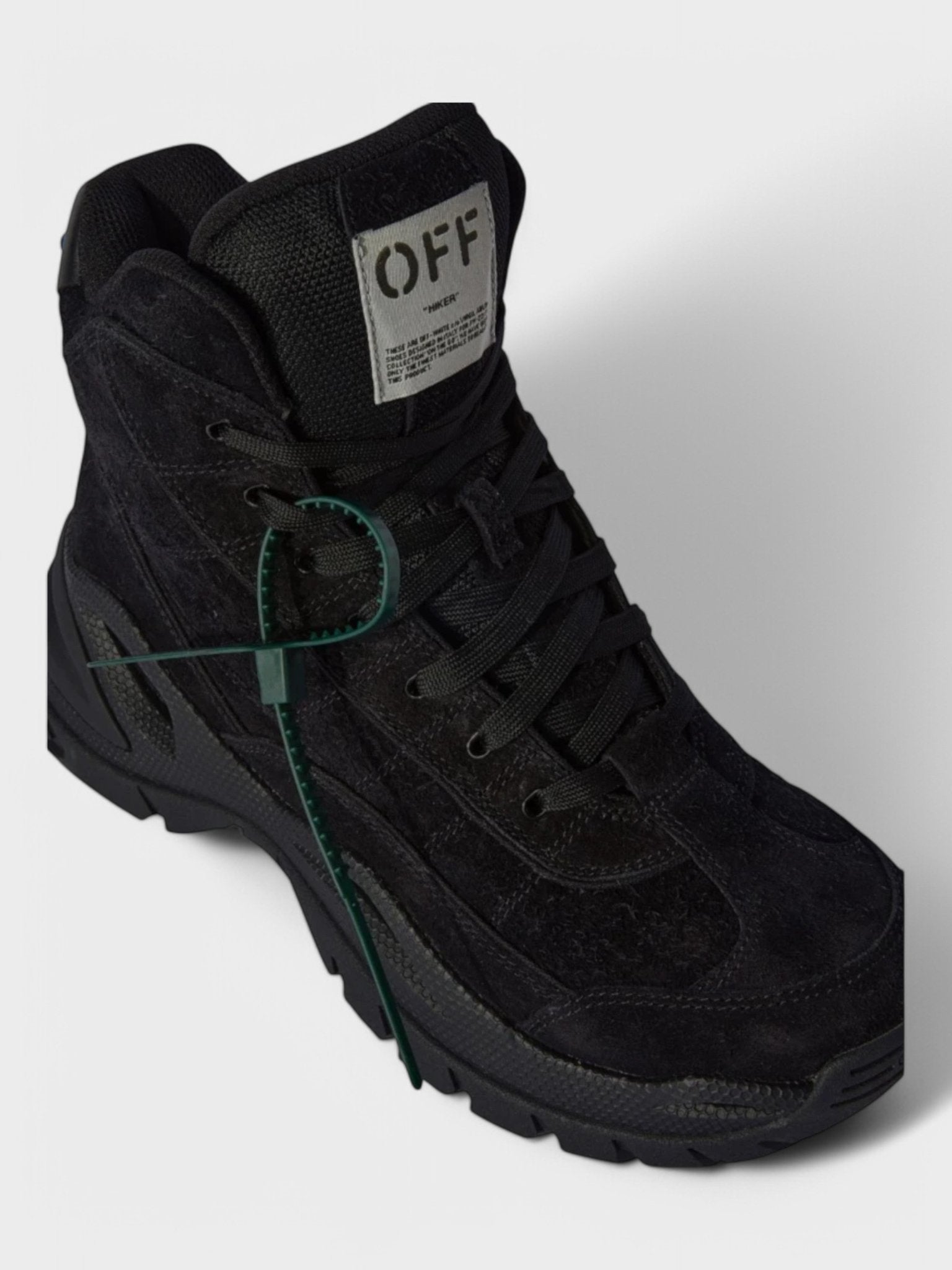 Off - White Hiker High Top Black - Supplied FashionOFF WHITE