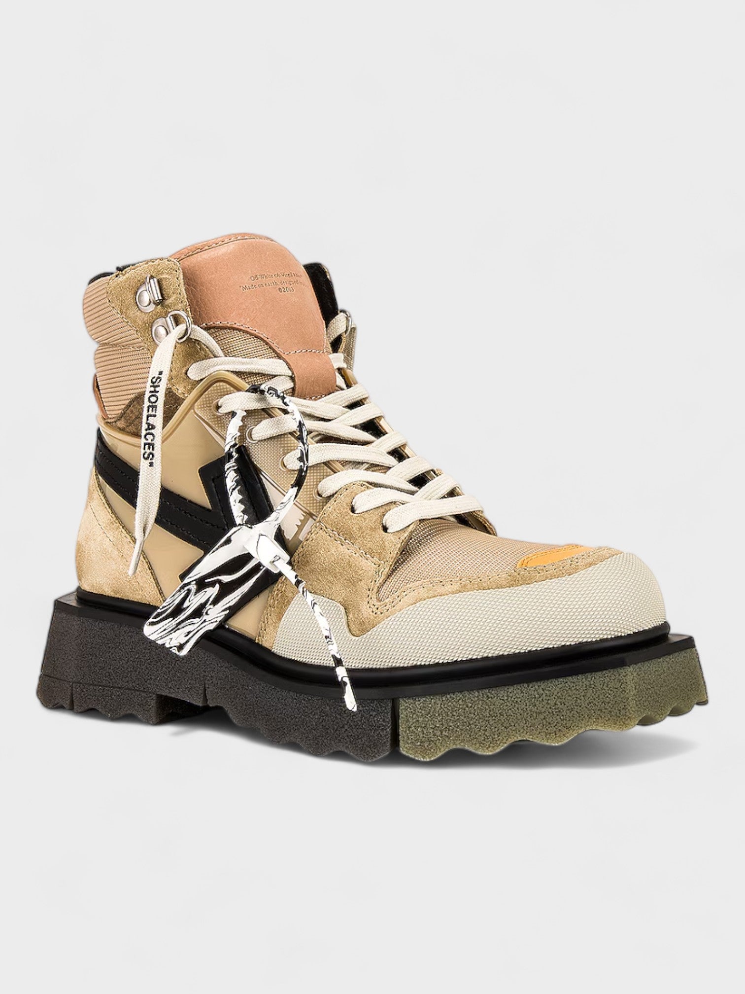 Off-White Hiking Sneakerboot Beige - Supplied LuxuryOff-White