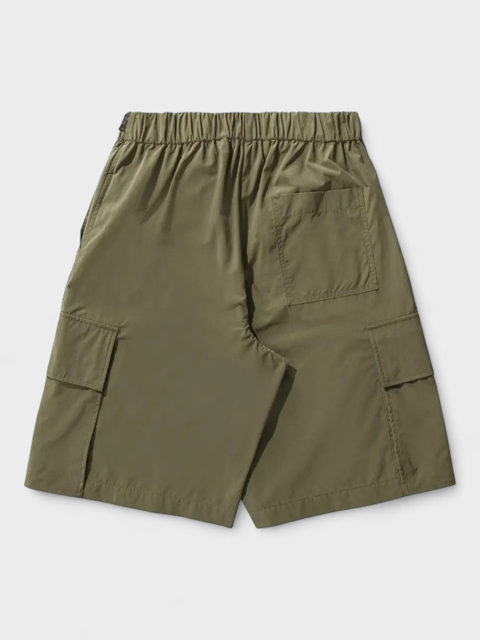 Off - White Industrial Belt Cargo Shorts Green - Supplied FashionOff - White