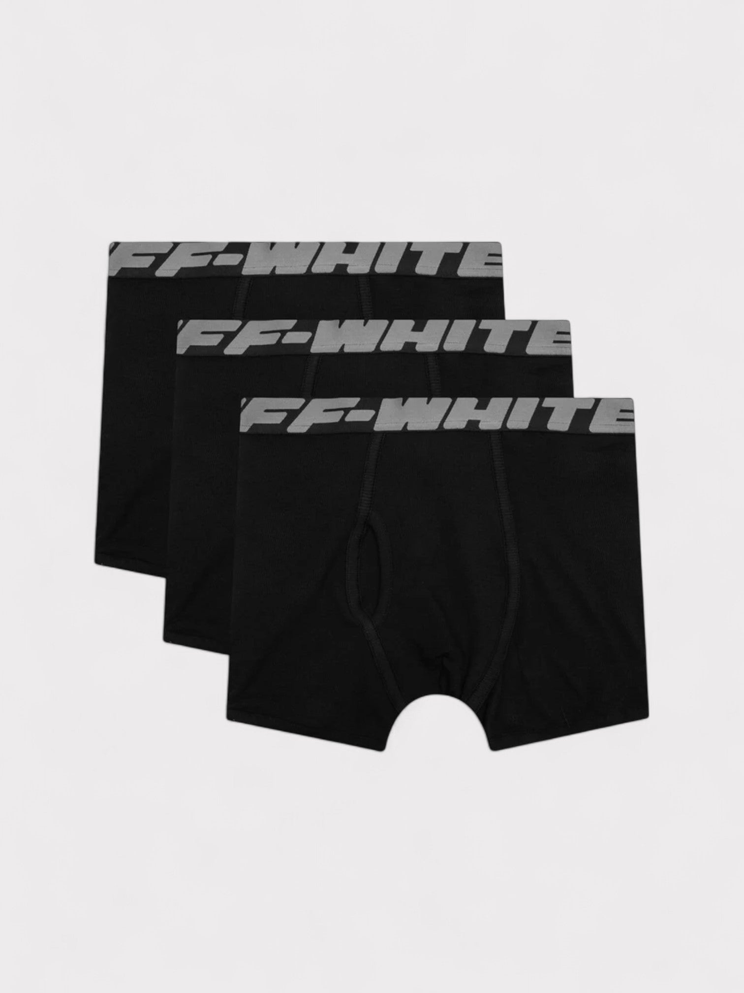 Off - White Industrial Boxer Tri - Pack Black - Supplied FashionOff - White