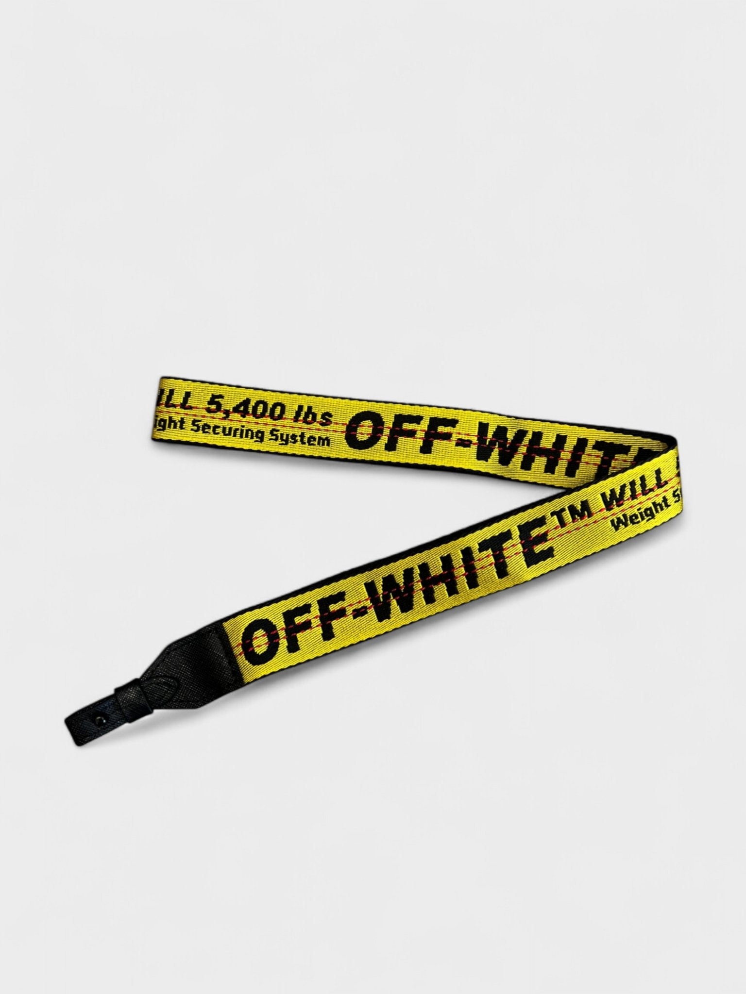 Off - White Industrial Keychain / Lanyard Accessory Yellow - Supplied FashionOff - White