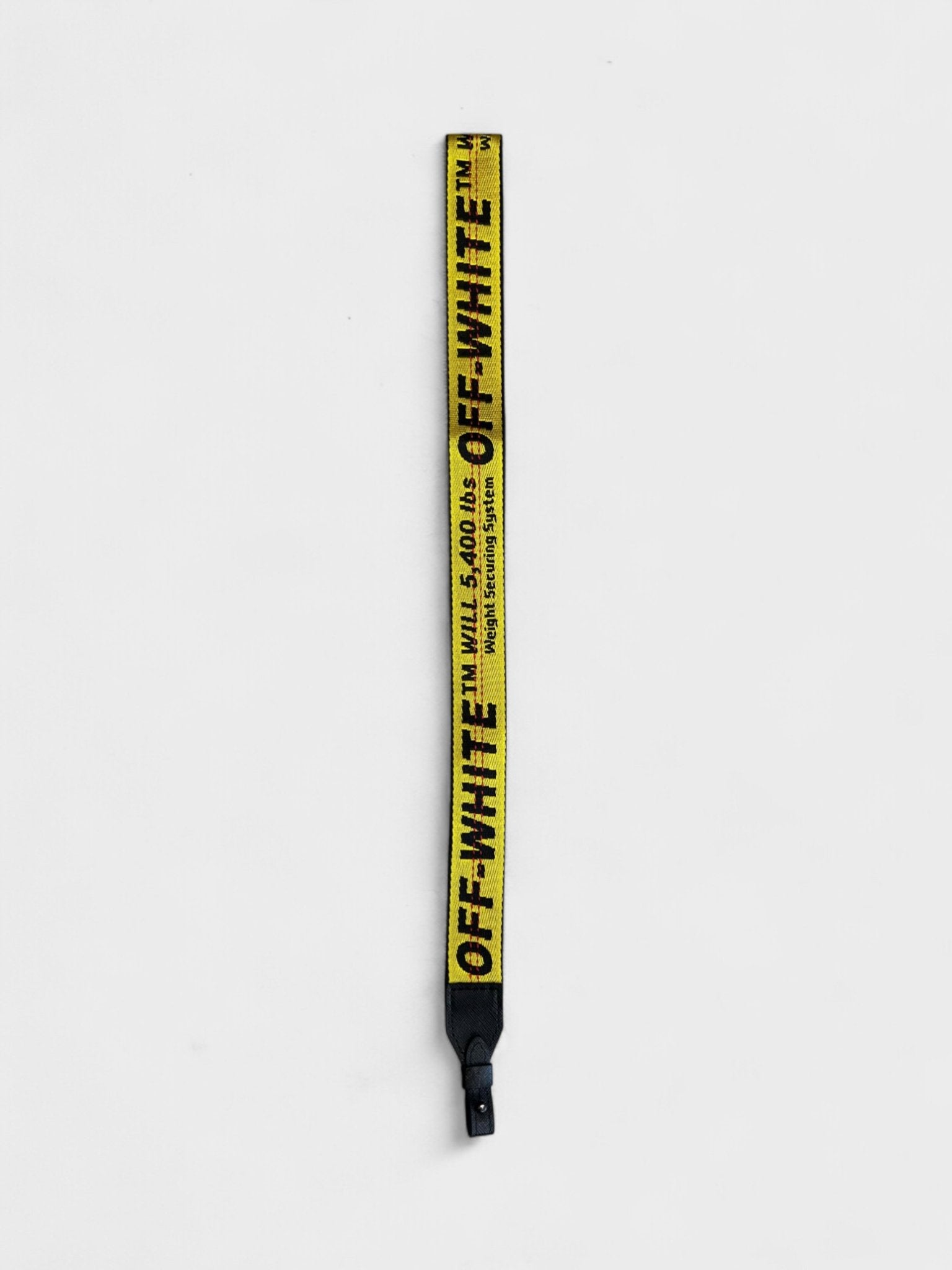 Off - White Industrial Keychain / Lanyard Accessory Yellow - Supplied FashionOff - White