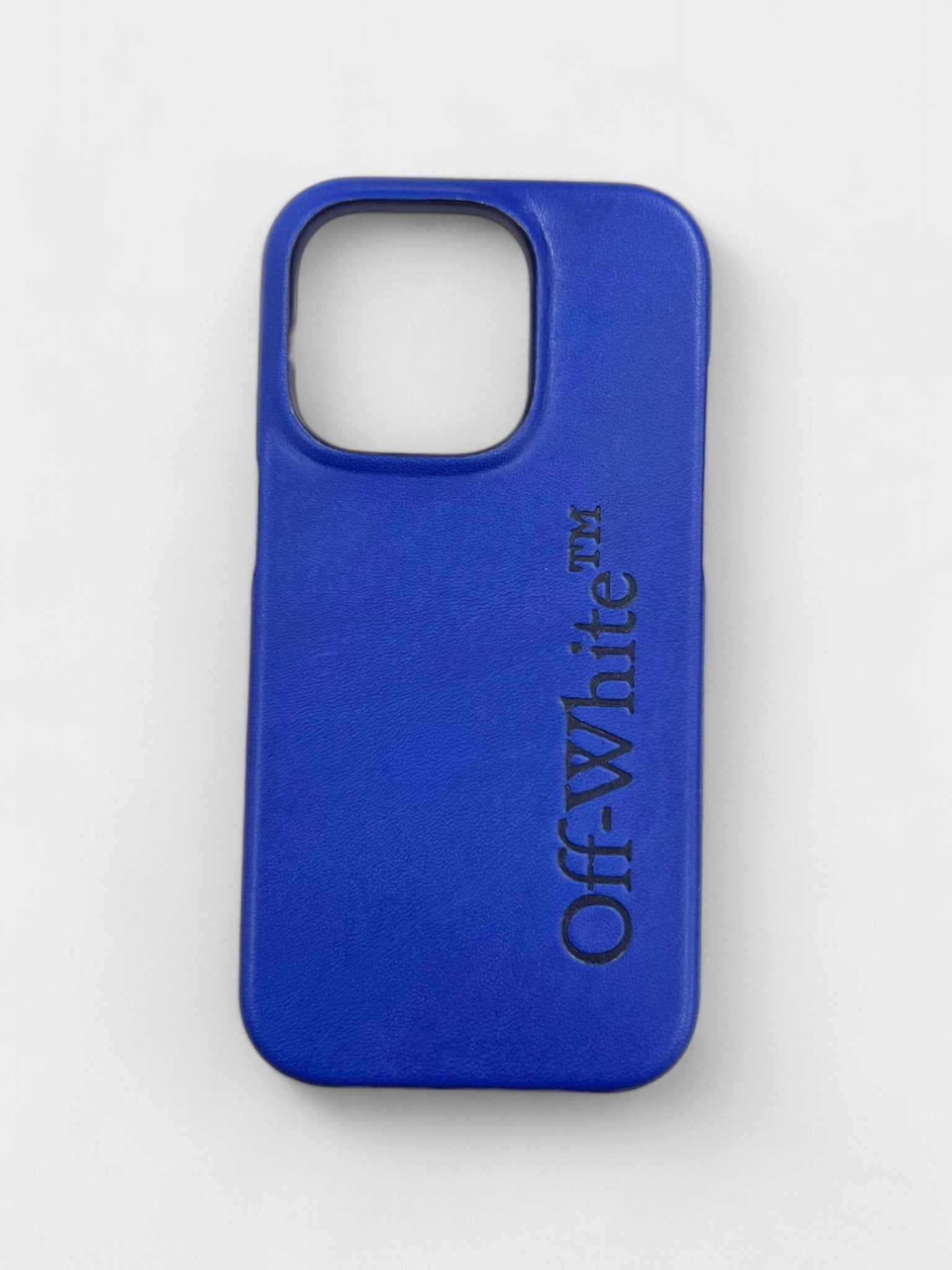 Off - White Iphone14 Pro Bookish Case Blue - Supplied FashionOff - White