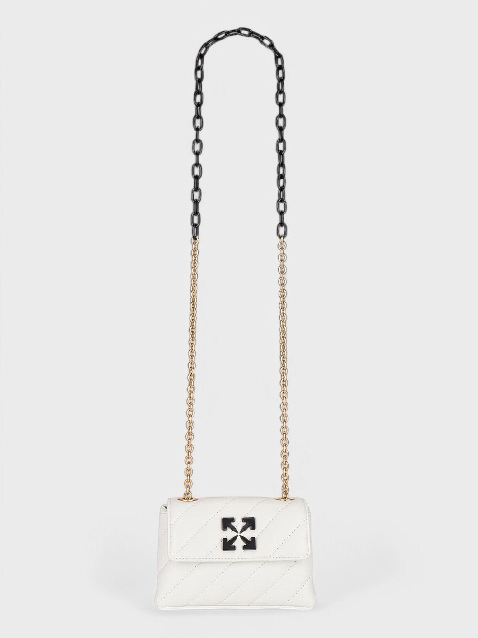 Off - White Jackhammer 17 Shoulder Bag White Black - Supplied FashionOff - White