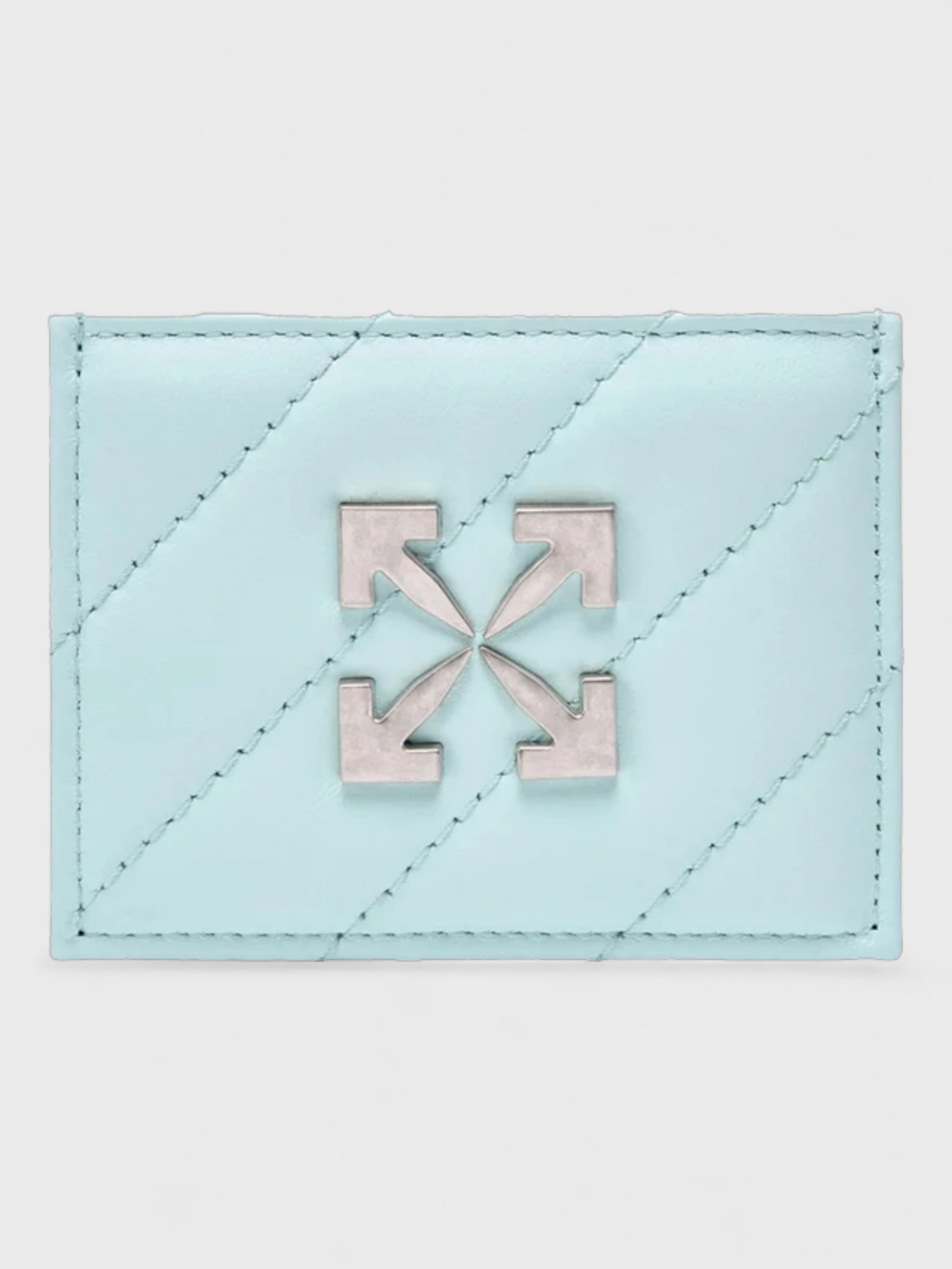 Off-White Jackhammer Card Holder Light Blue
