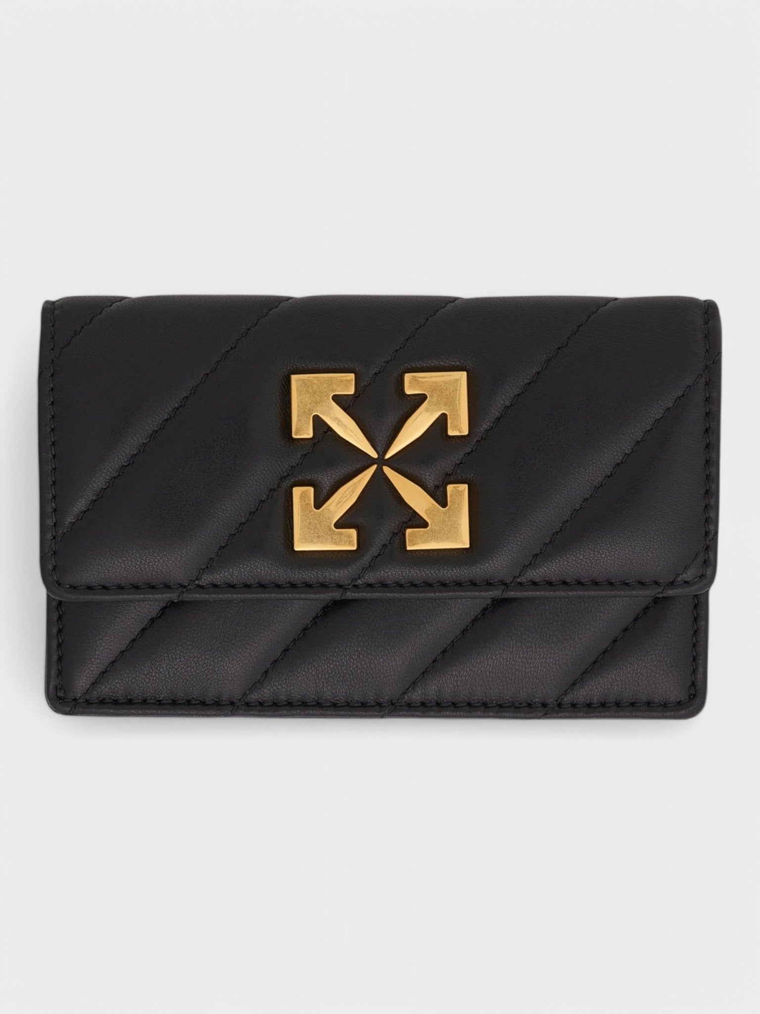 Off - White Jackhammer Flat Card Case Black - Supplied FashionOFF WHITE