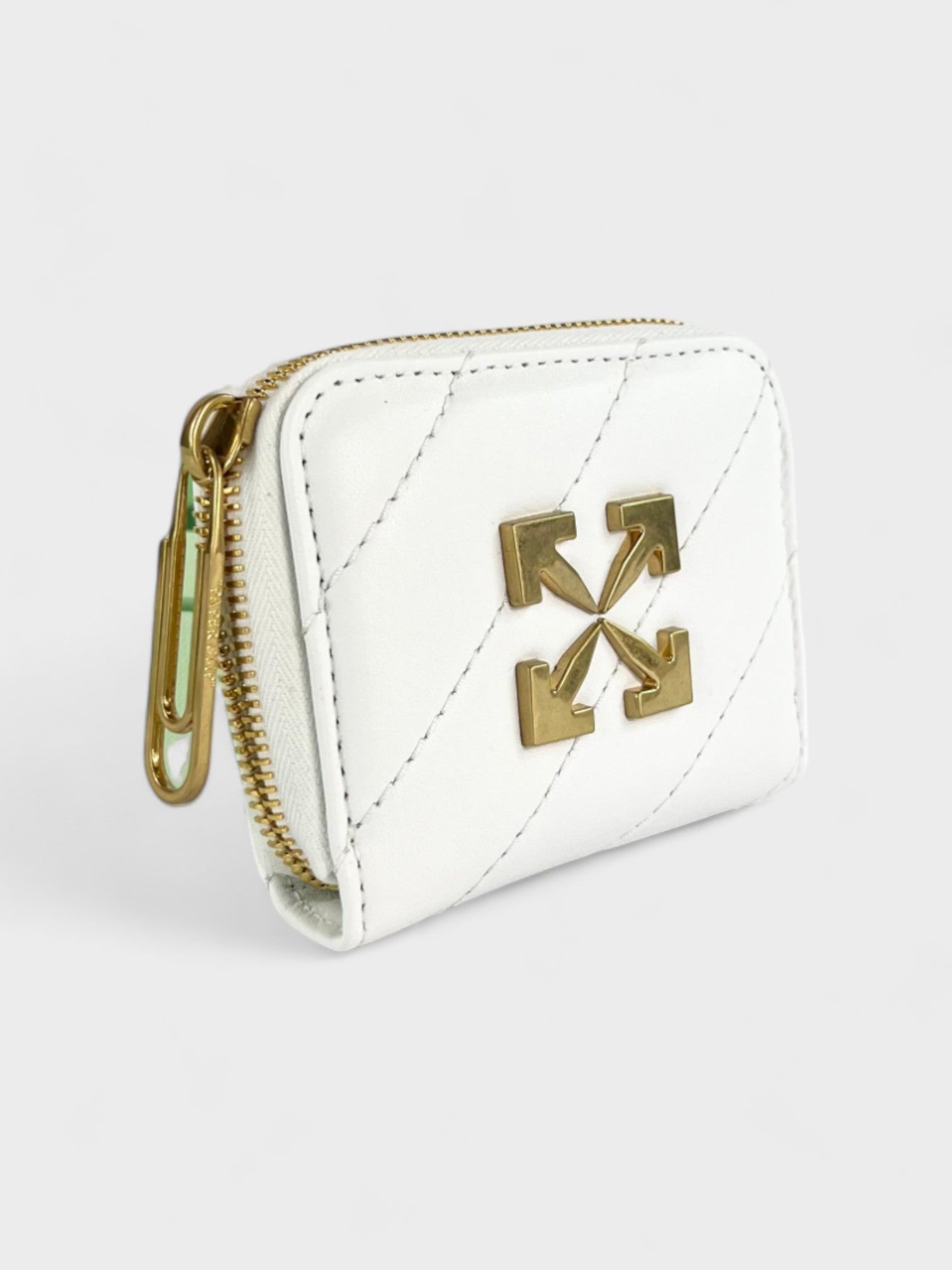 Off White Jitney Arrow Coin Zip Pouch - Supplied LuxuryOff-White