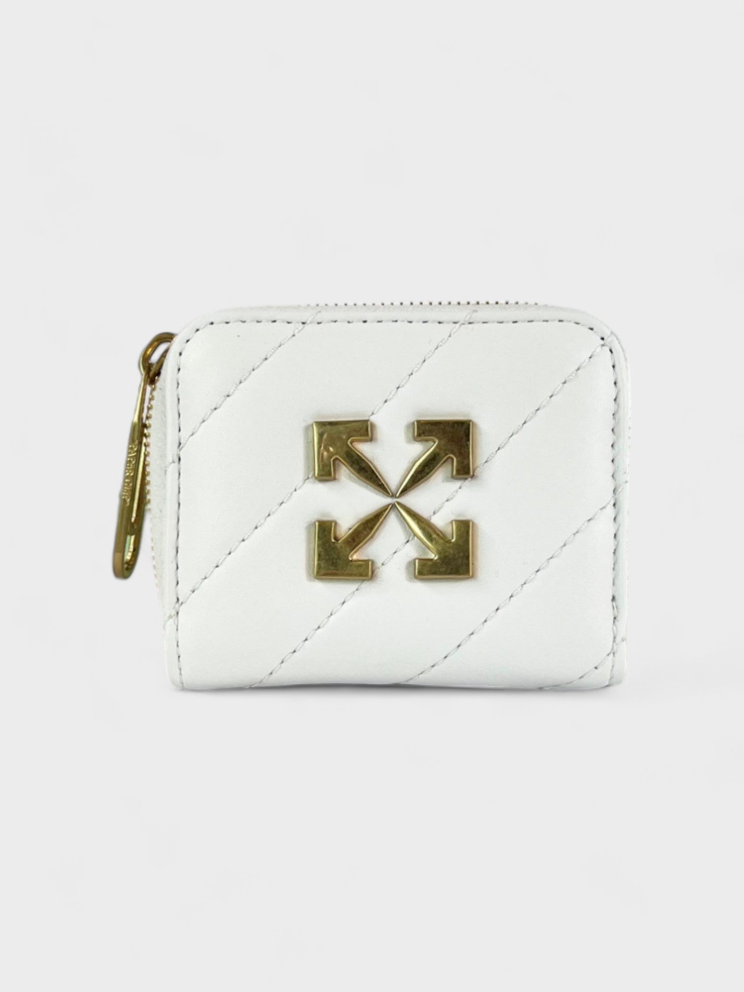 Off White Jitney Arrow Coin Zip Pouch - Supplied LuxuryOff-White