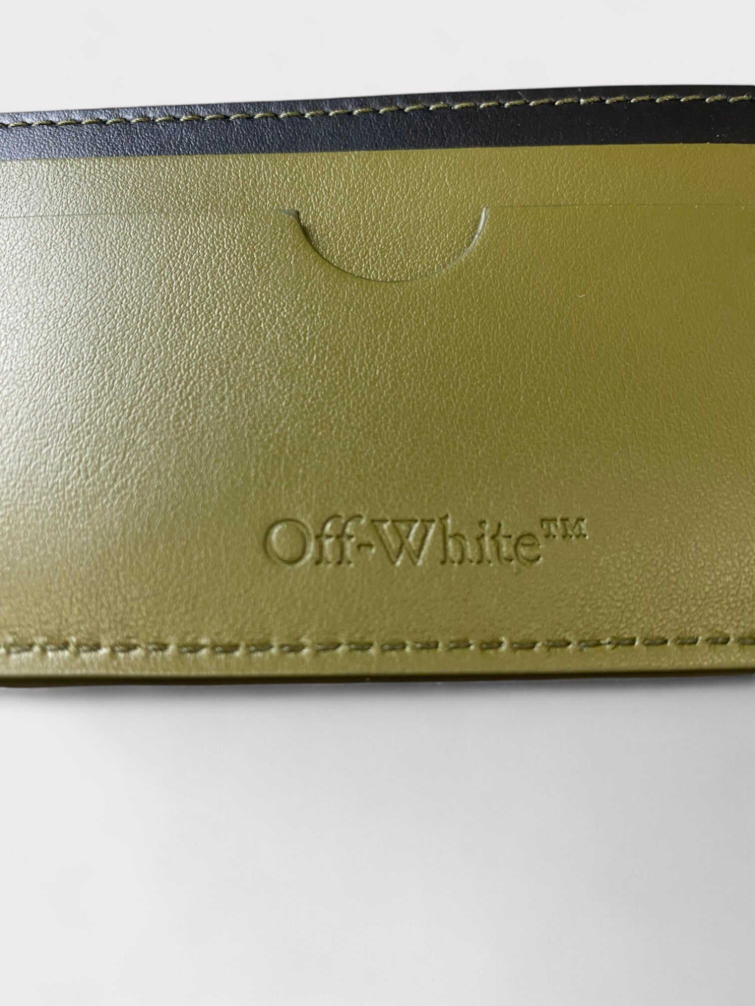 Off - White Jitney Card Case Military Green - Supplied FashionOff White