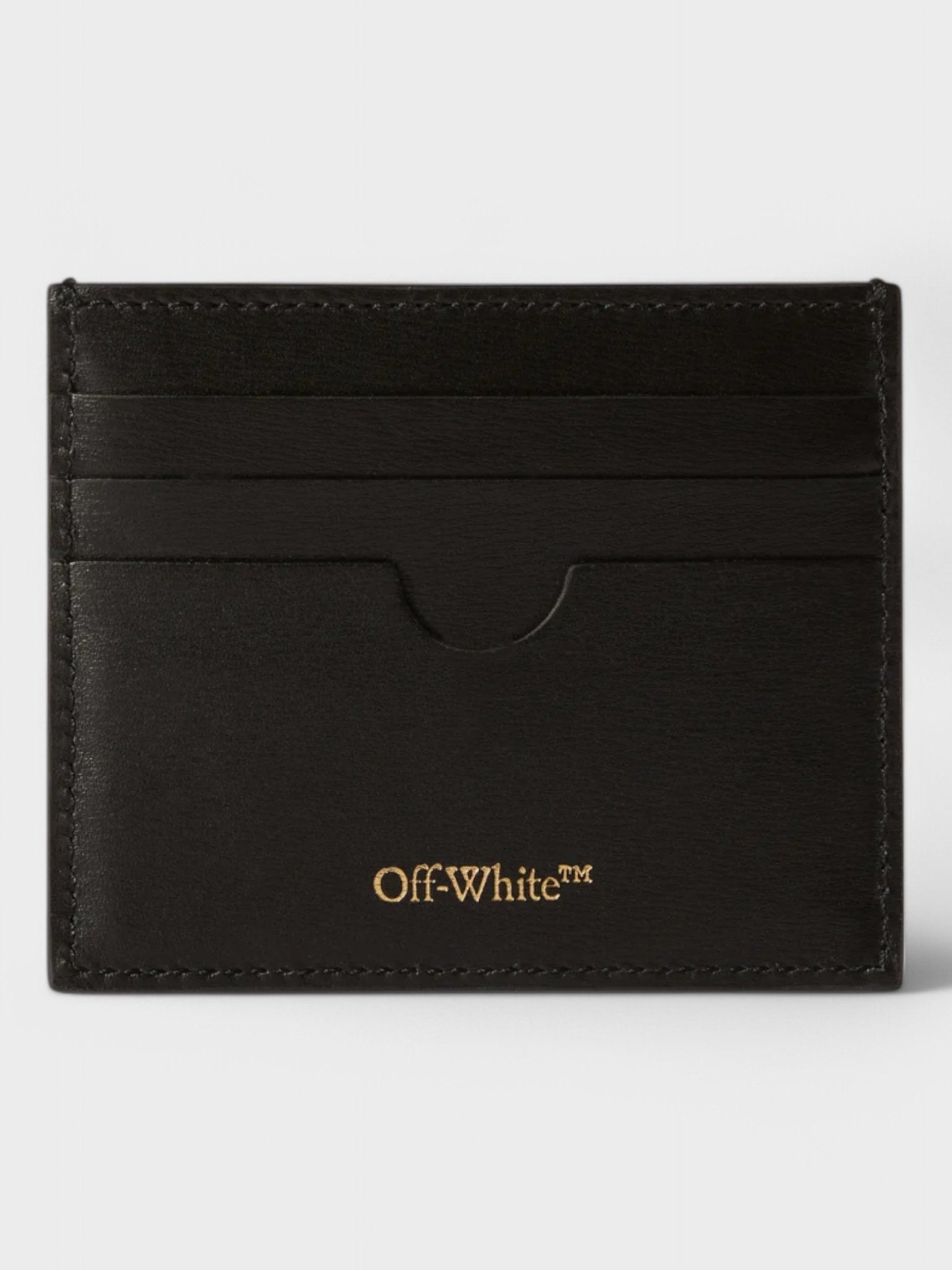 Off - White Jitney Simple Card Case Ayers Black - Supplied FashionOFF WHITE