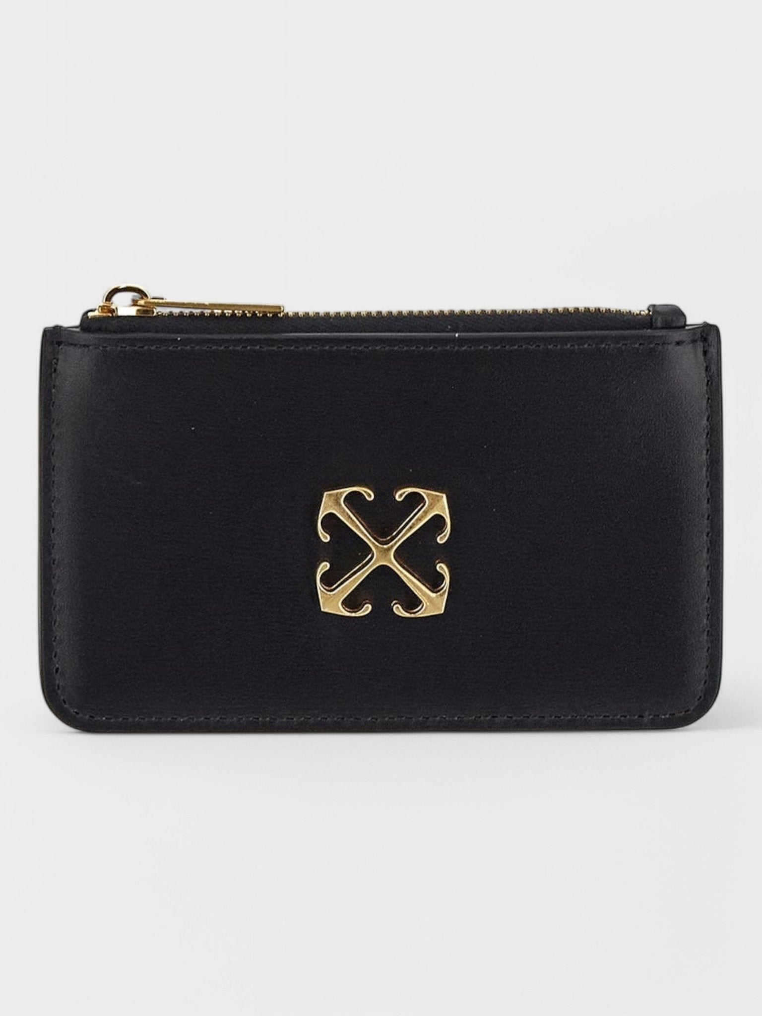 Off - White Jitney Zipped Card Case Black - Supplied FashionOFF WHITE