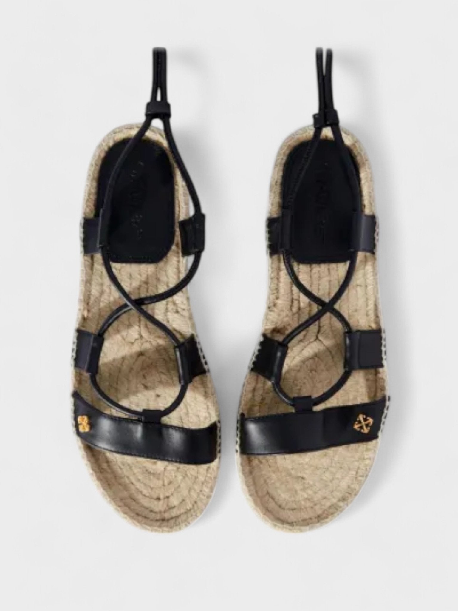 Off - White Lace Up Espadrillas Black - Supplied FashionOff White