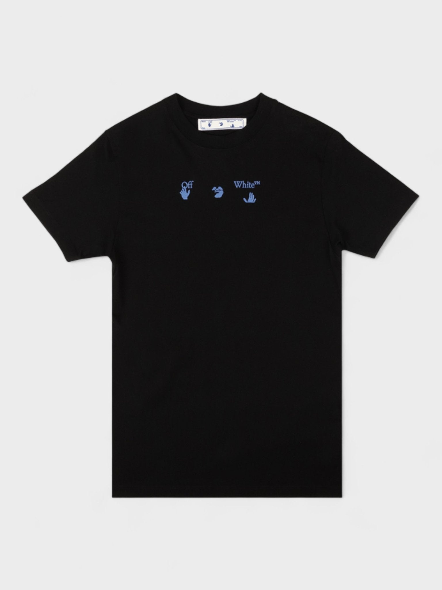 OFF - WHITE LIQUID MIRKO S/S SLIM TEE - Supplied FashionOff - White