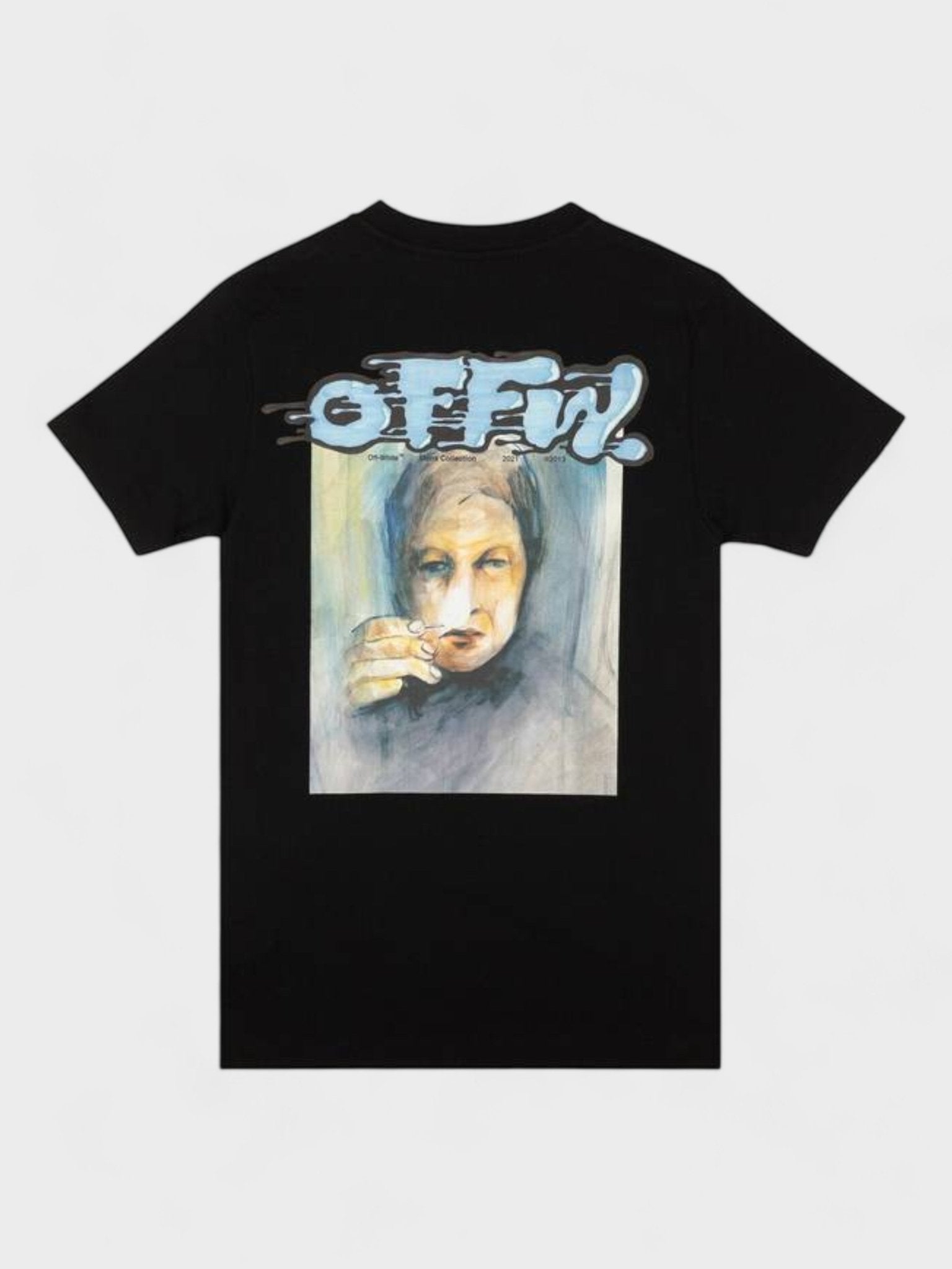 OFF - WHITE LIQUID MIRKO S/S SLIM TEE - Supplied FashionOff - White