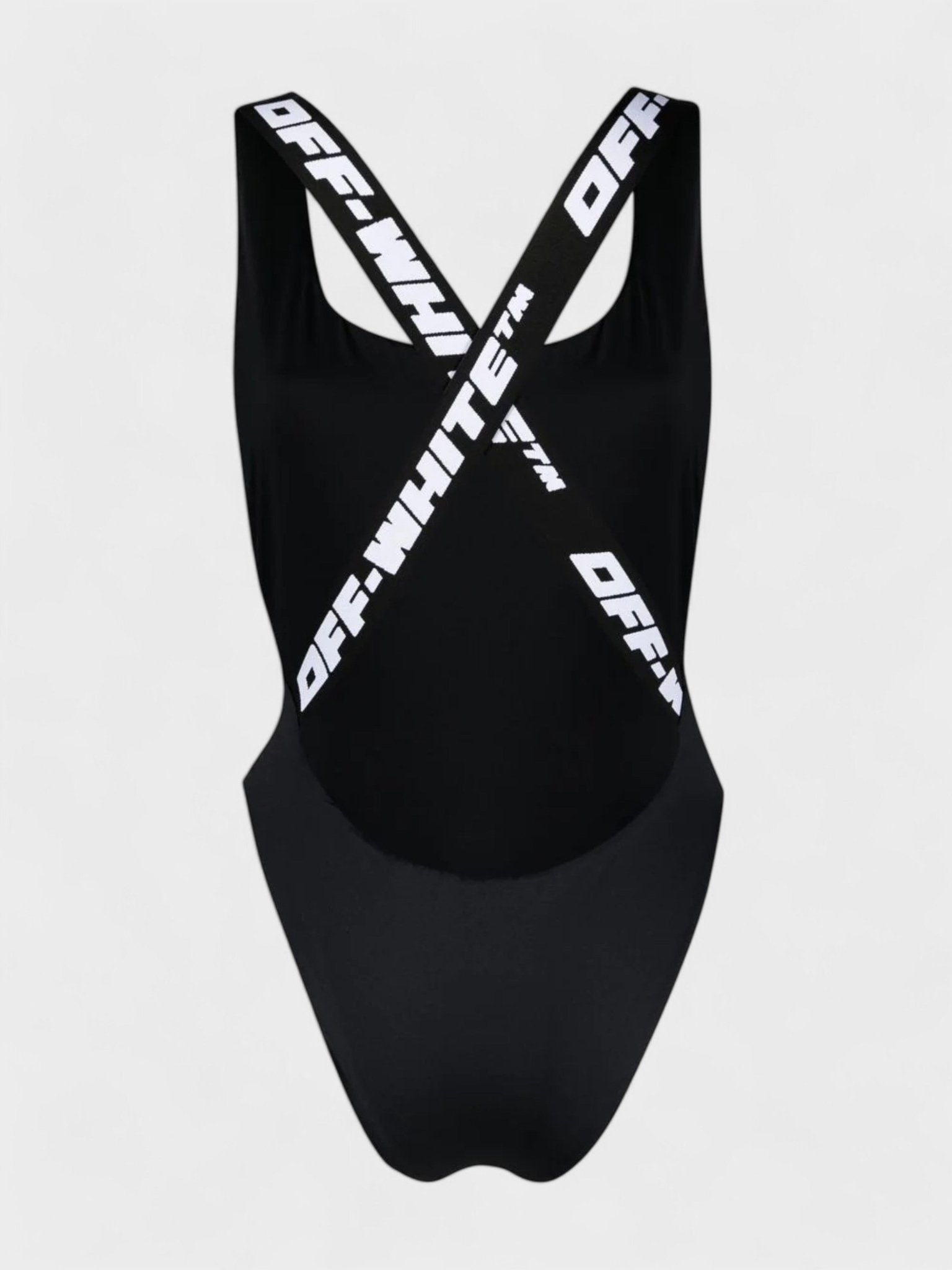 Off White Logo Band Swimsuit Black - Supplied FashionOff White