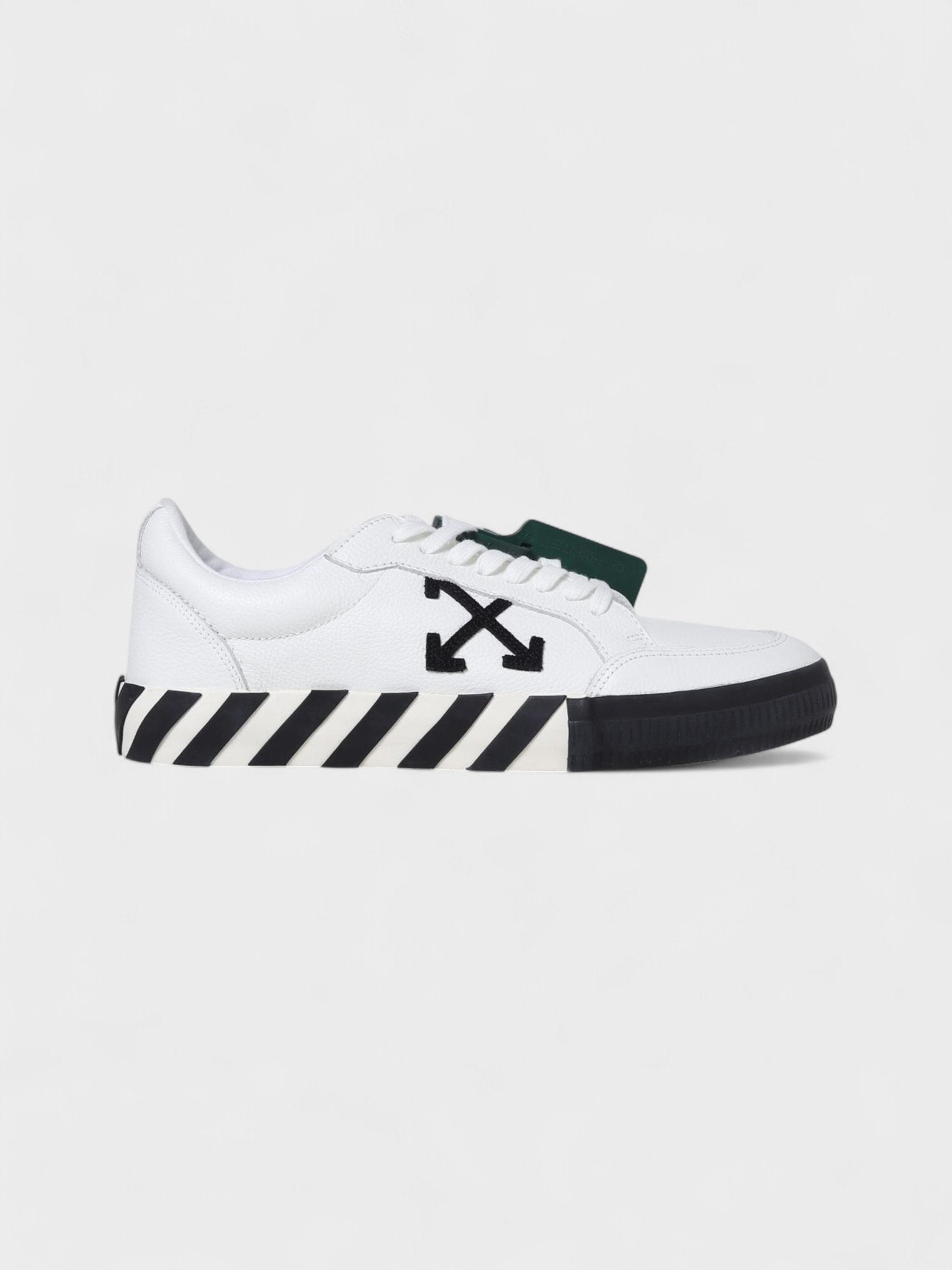 Off - White Low Vulcanized Canvas Suede White - Supplied FashionOff - White