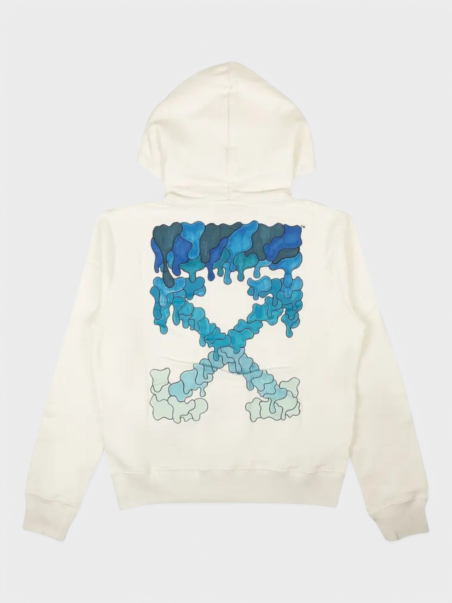 Off - White Marker Slim Hoodie 'White' - Supplied FashionOff White