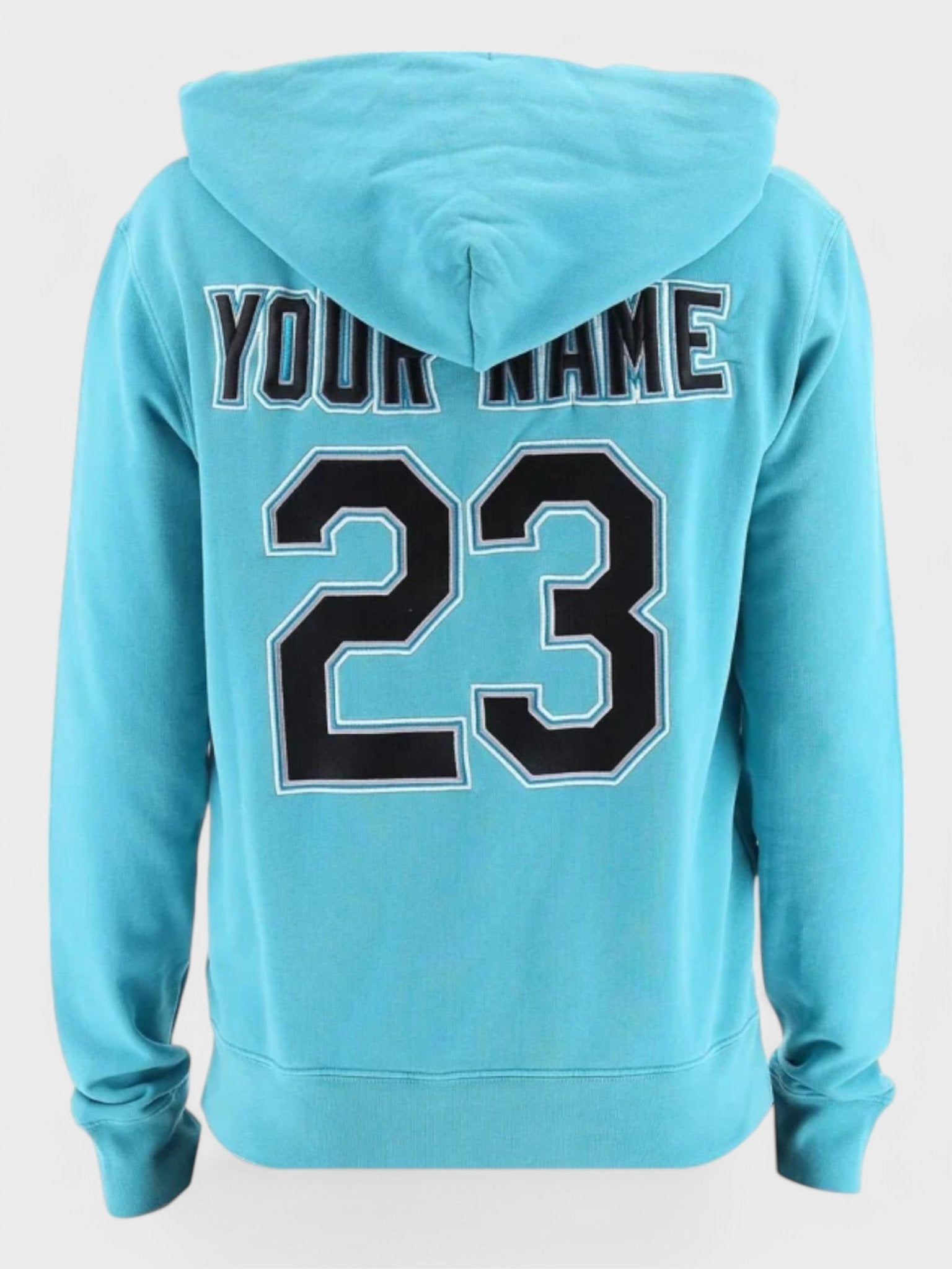 Off - White Mlb Miami Marlins Hoodie Lake Blue - Supplied FashionOFF WHITE