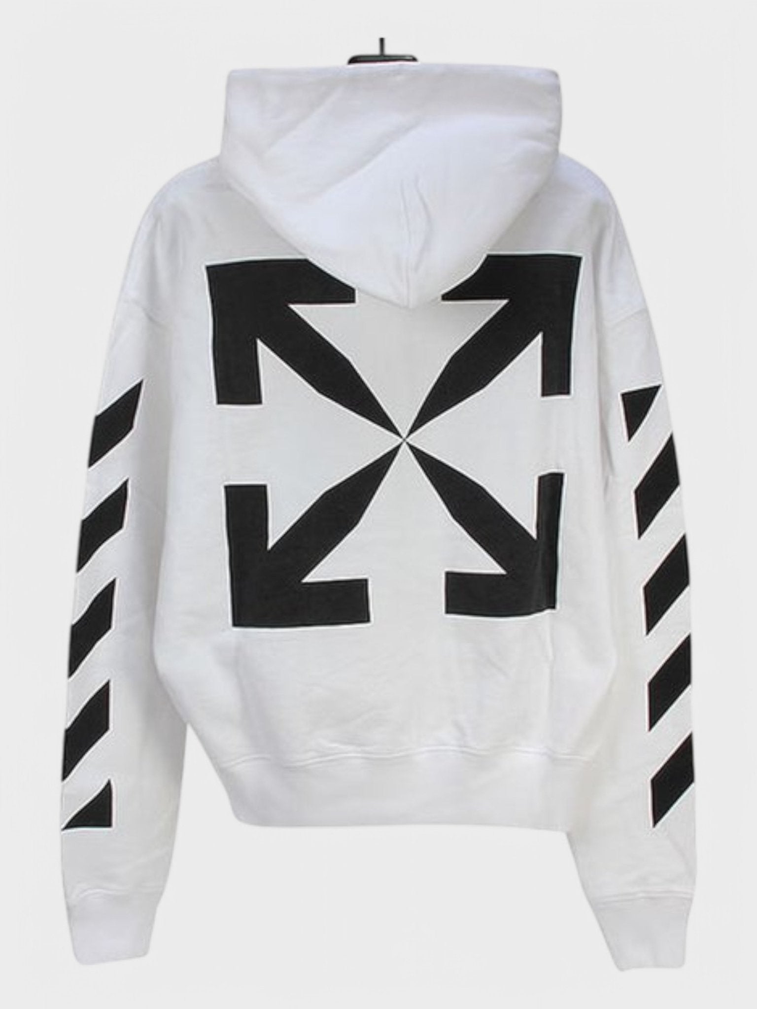 Off - White Mona Lisa Hoodie White/Black - Supplied FashionOFF WHITE