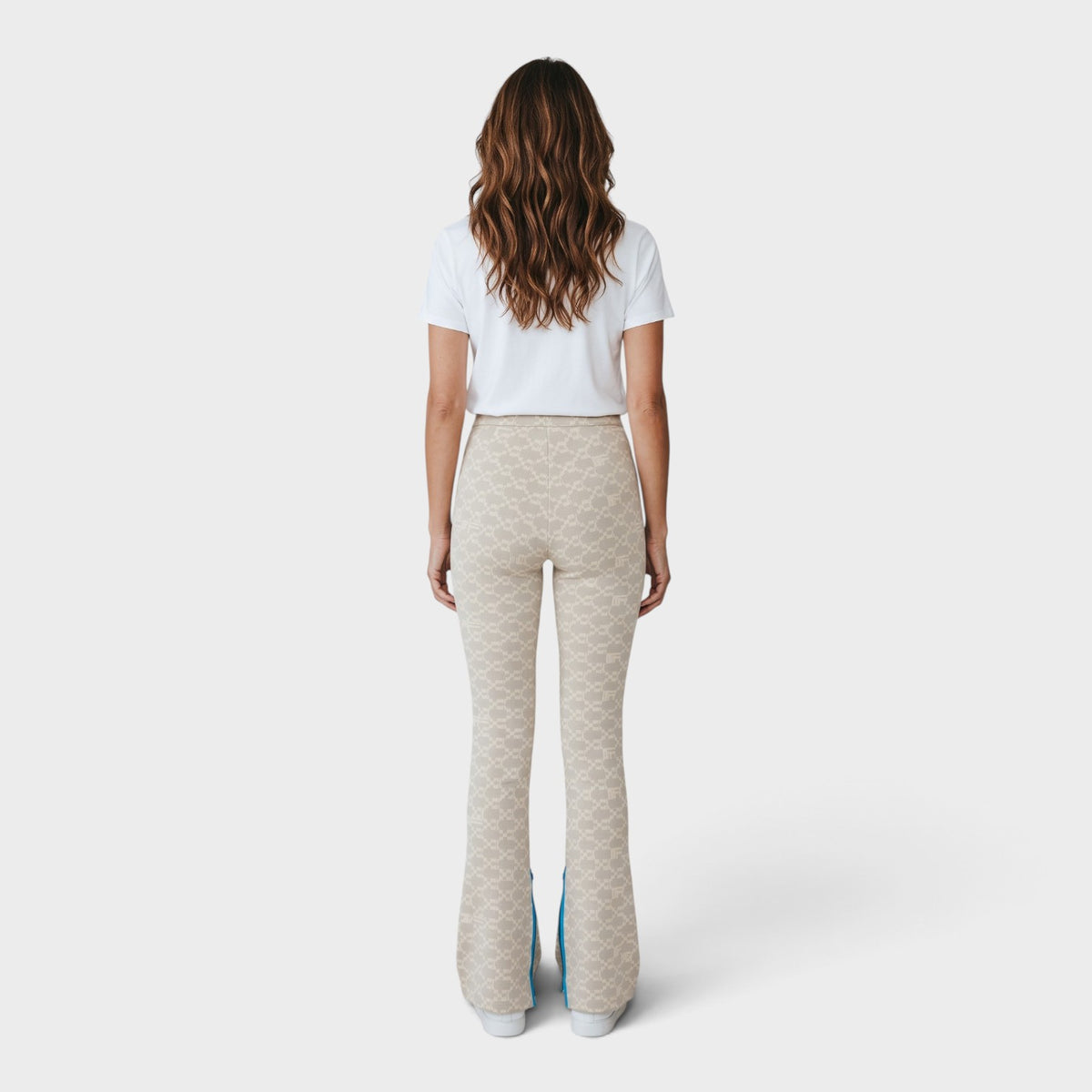 Monogram Split Leggings