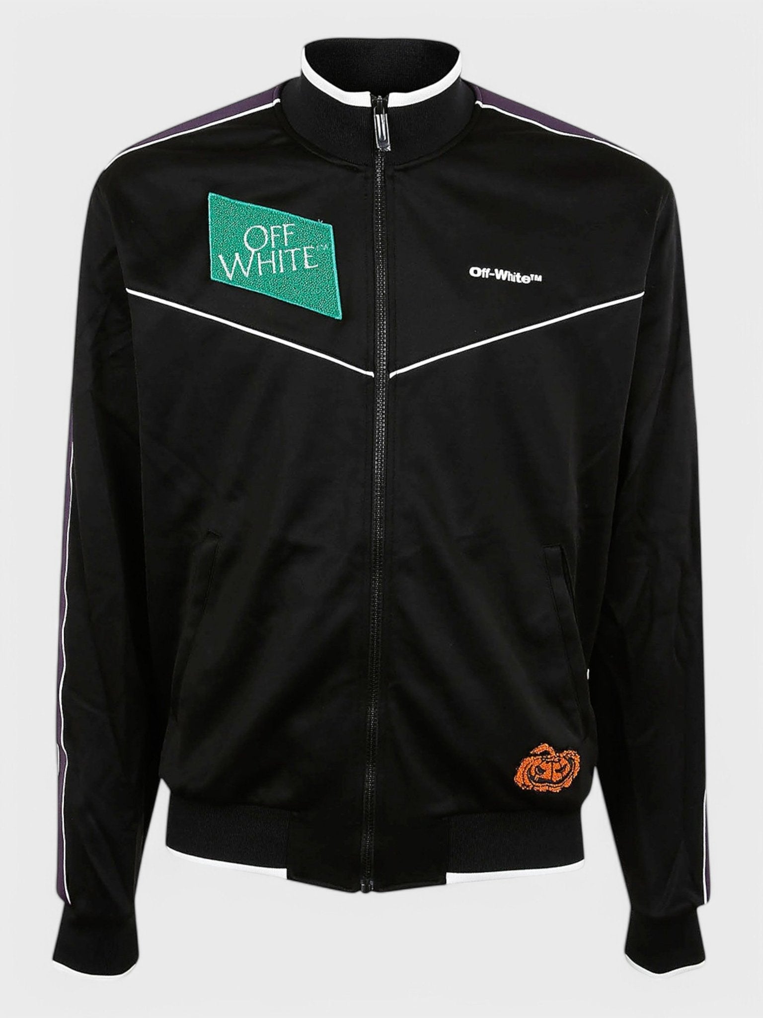 Off - White Multilogo Slim Tracktop 'Black/White' - Supplied FashionOff White