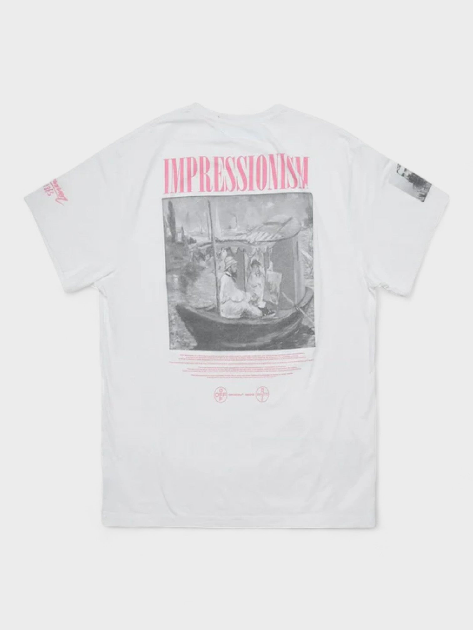 OFF-WHITE Neutral Impressionism T-Shirt White - Supplied LuxuryOff-White