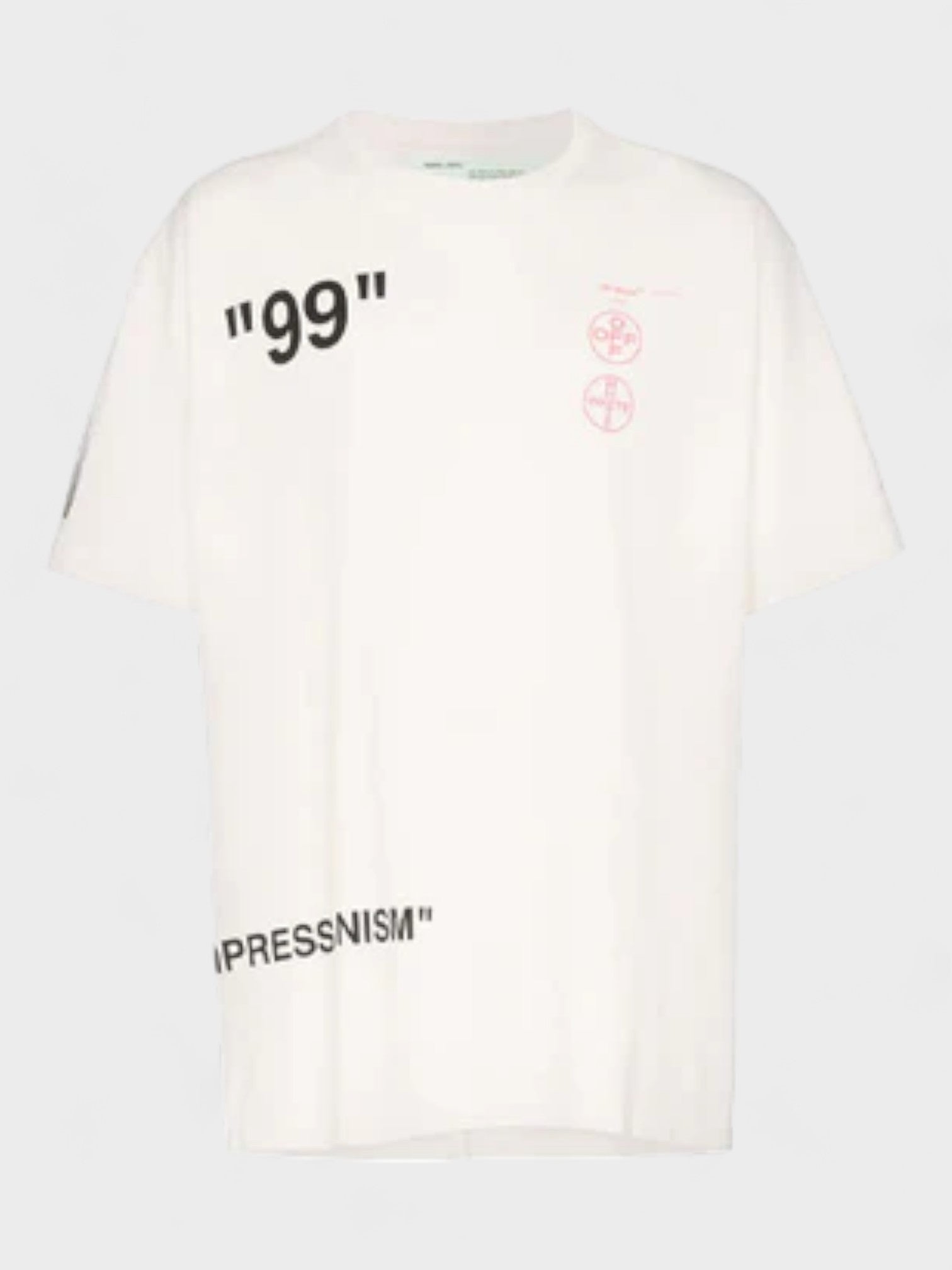 OFF-WHITE Neutral Impressionism T-Shirt White - Supplied LuxuryOff-White