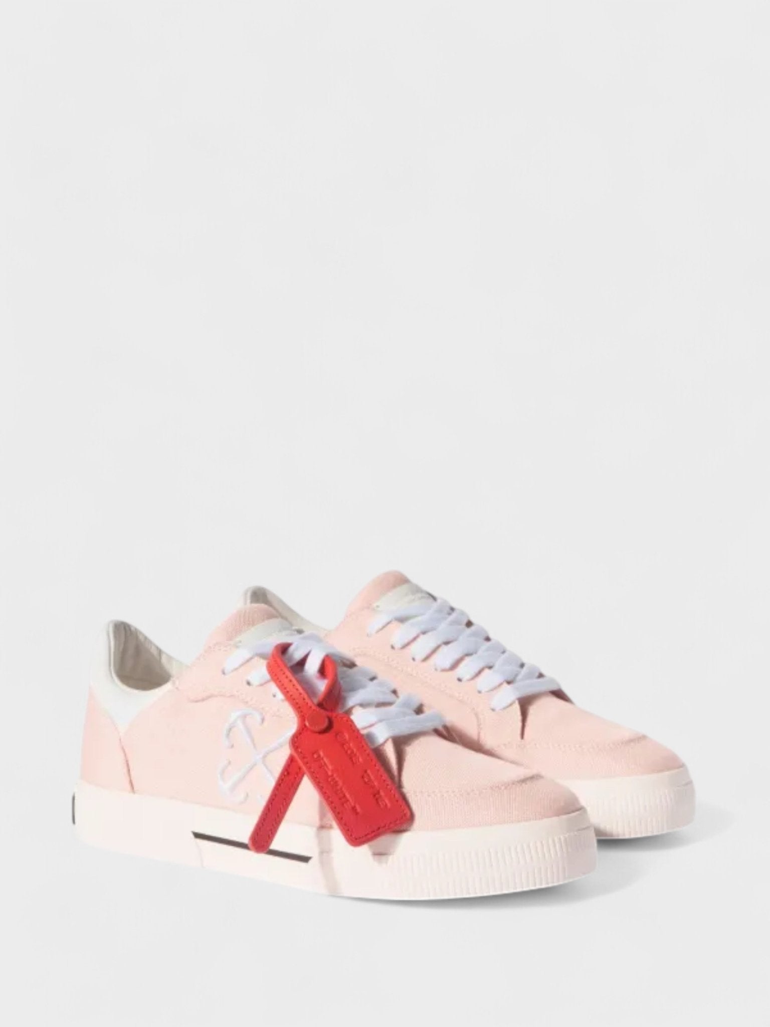 Off - White New Low Vulcanized Canvas Nude White - Supplied FashionOff White