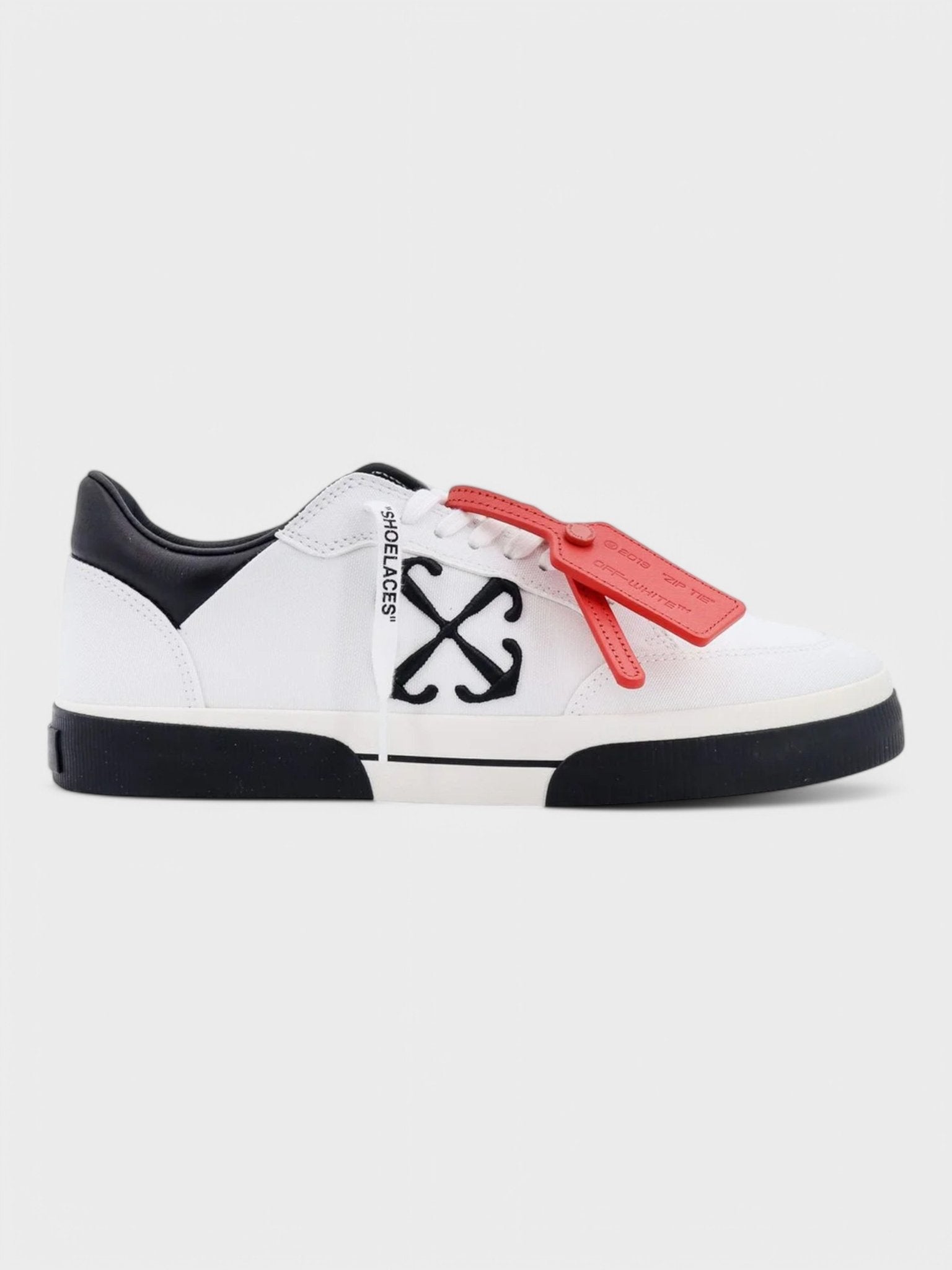 Off - White New Low Vulcanized 'White Black' - Supplied FashionOff White