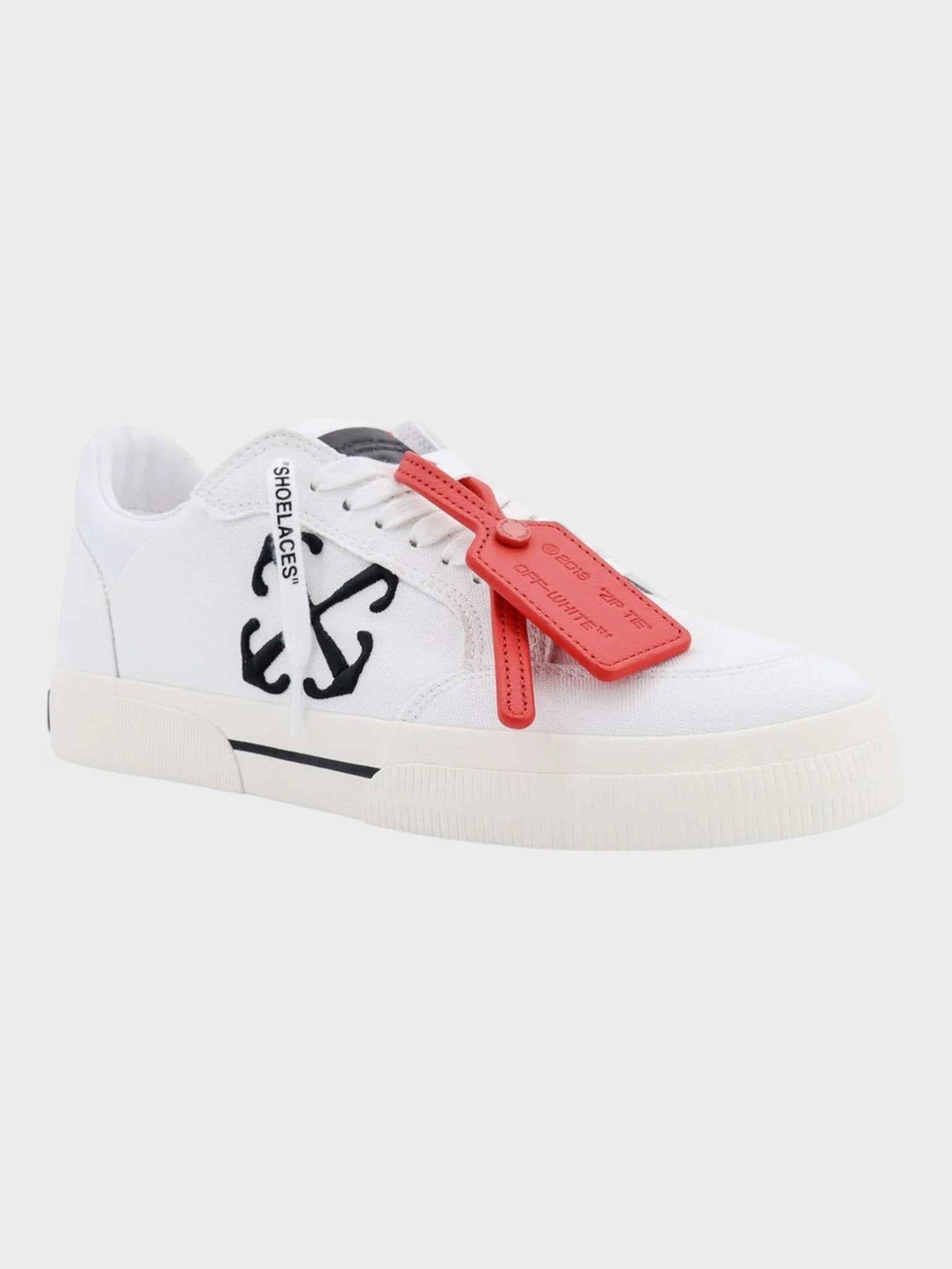 Off - White New Low Vulcanized 'White' - Supplied FashionOff White