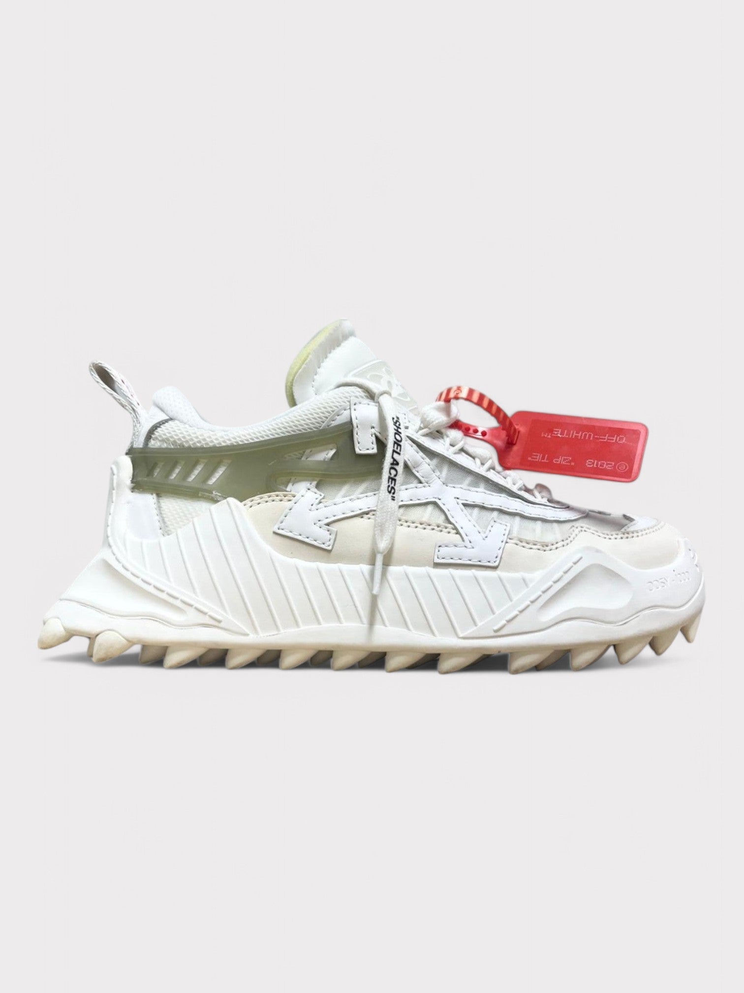 Off White Odsy 1000 White Grey Wmns UK4/EU37 - Supplied FashionOff White