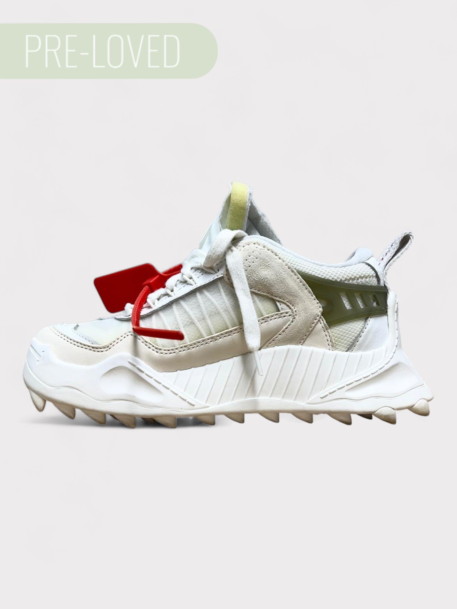 Off White Odsy 1000 White Grey Wmns UK4/EU37 - Supplied LuxuryOff-White