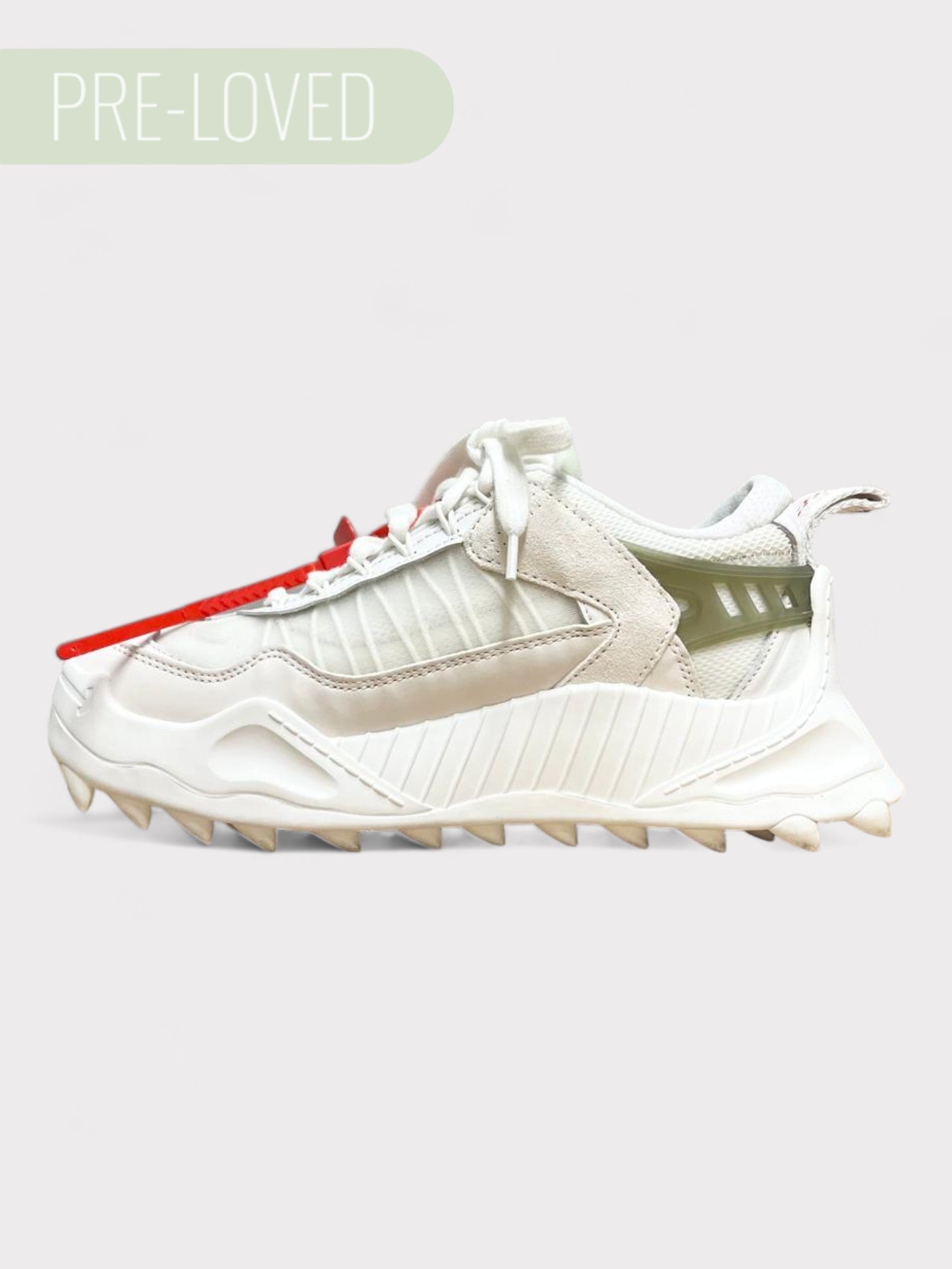 Off White Odsy 1000 White Grey Wmns UK5/EU38 - Supplied LuxuryOff-White