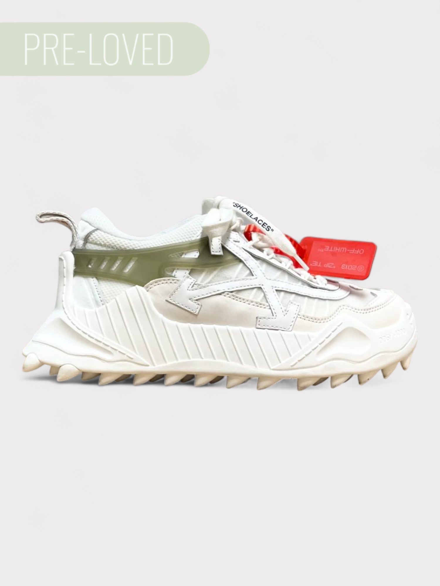 Off White Odsy 1000 White Grey Wmns UK5/EU38 - Supplied LuxuryOff-White