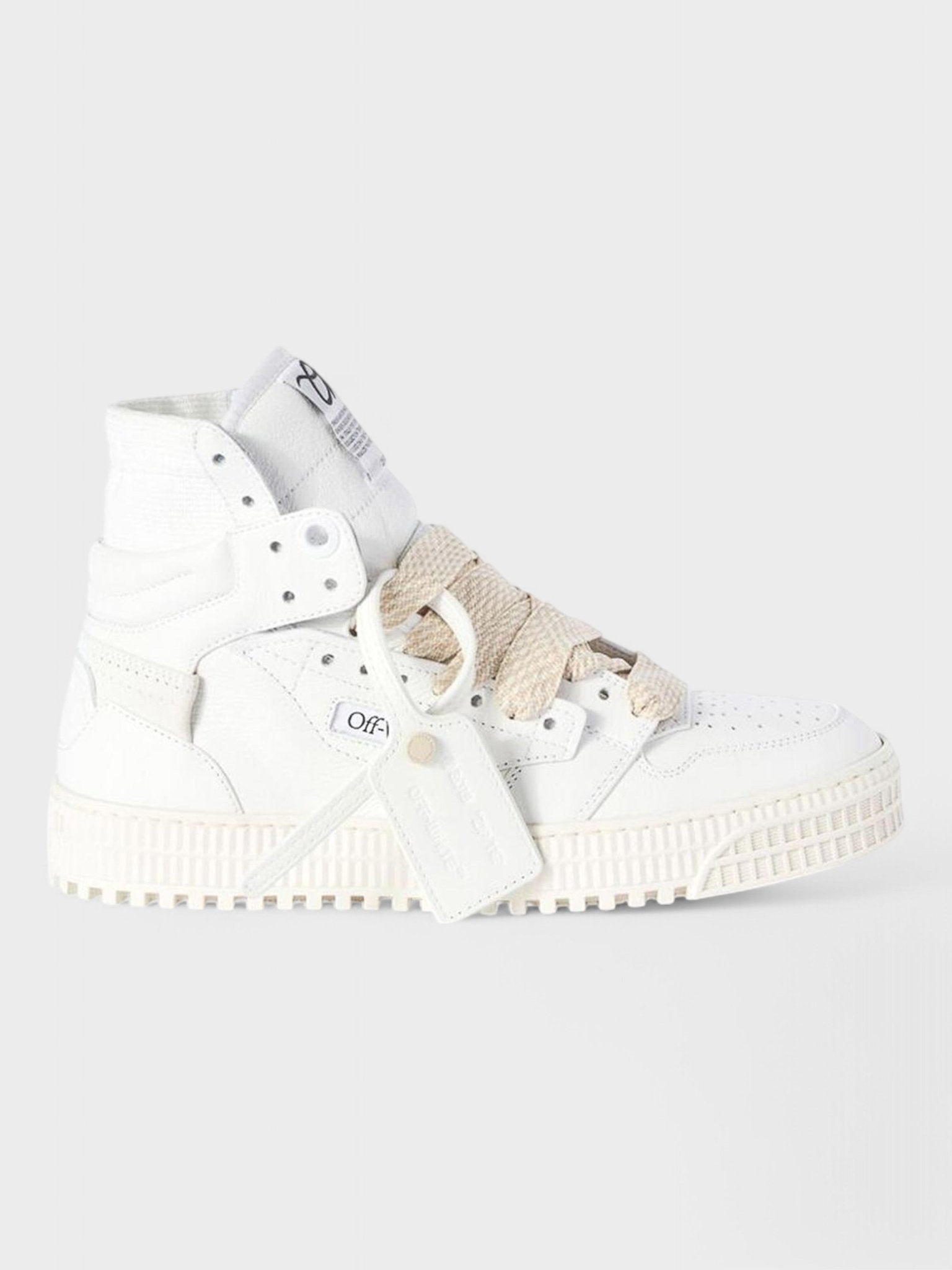 Off - White Off Court 3.0 Big Lace White Beige - Supplied FashionOFF WHITE