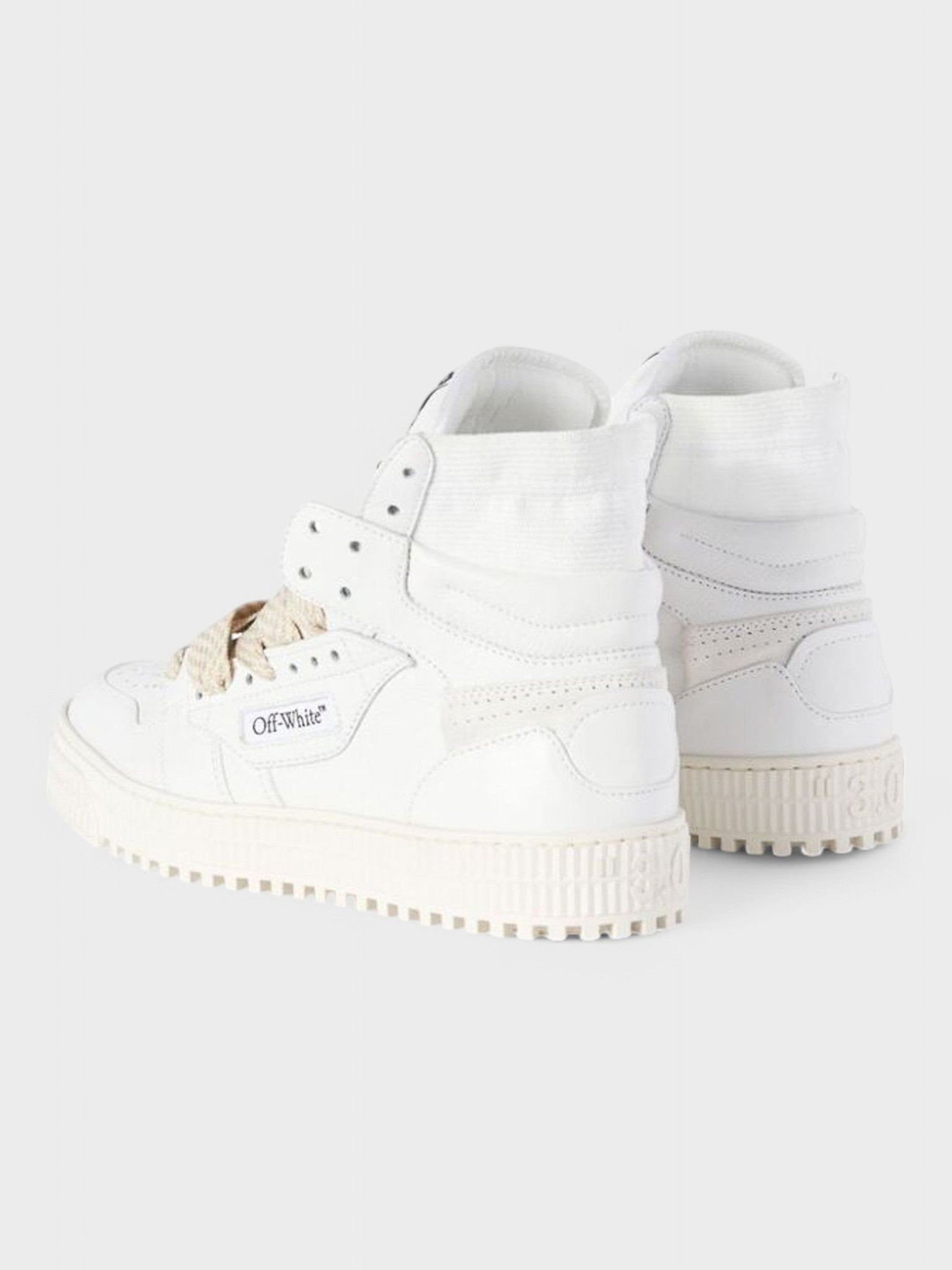 Off - White Off Court 3.0 Big Lace White Beige - Supplied FashionOFF WHITE