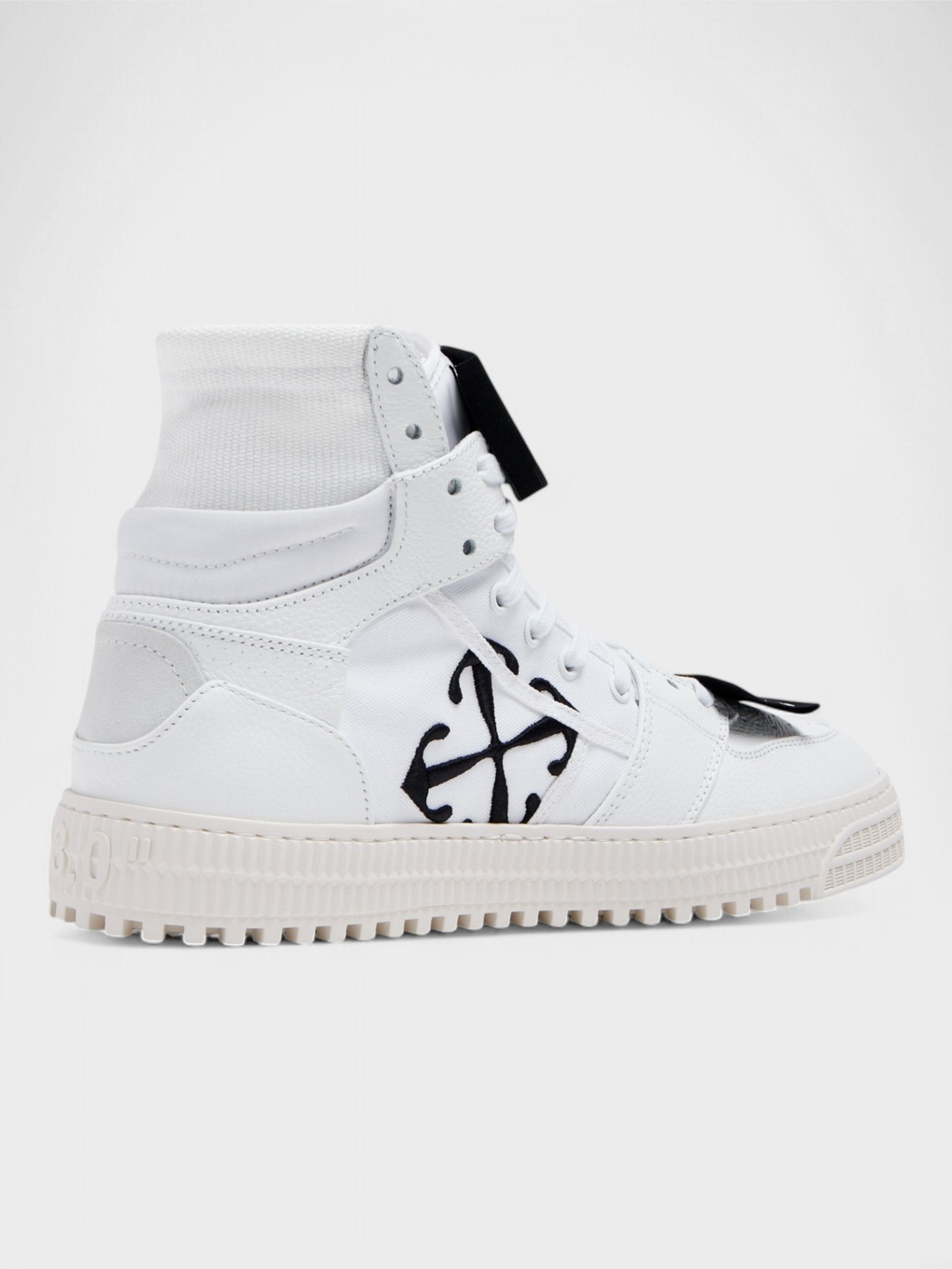 Off - White Off Court 3.0 White Black - Supplied FashionOFF WHITE