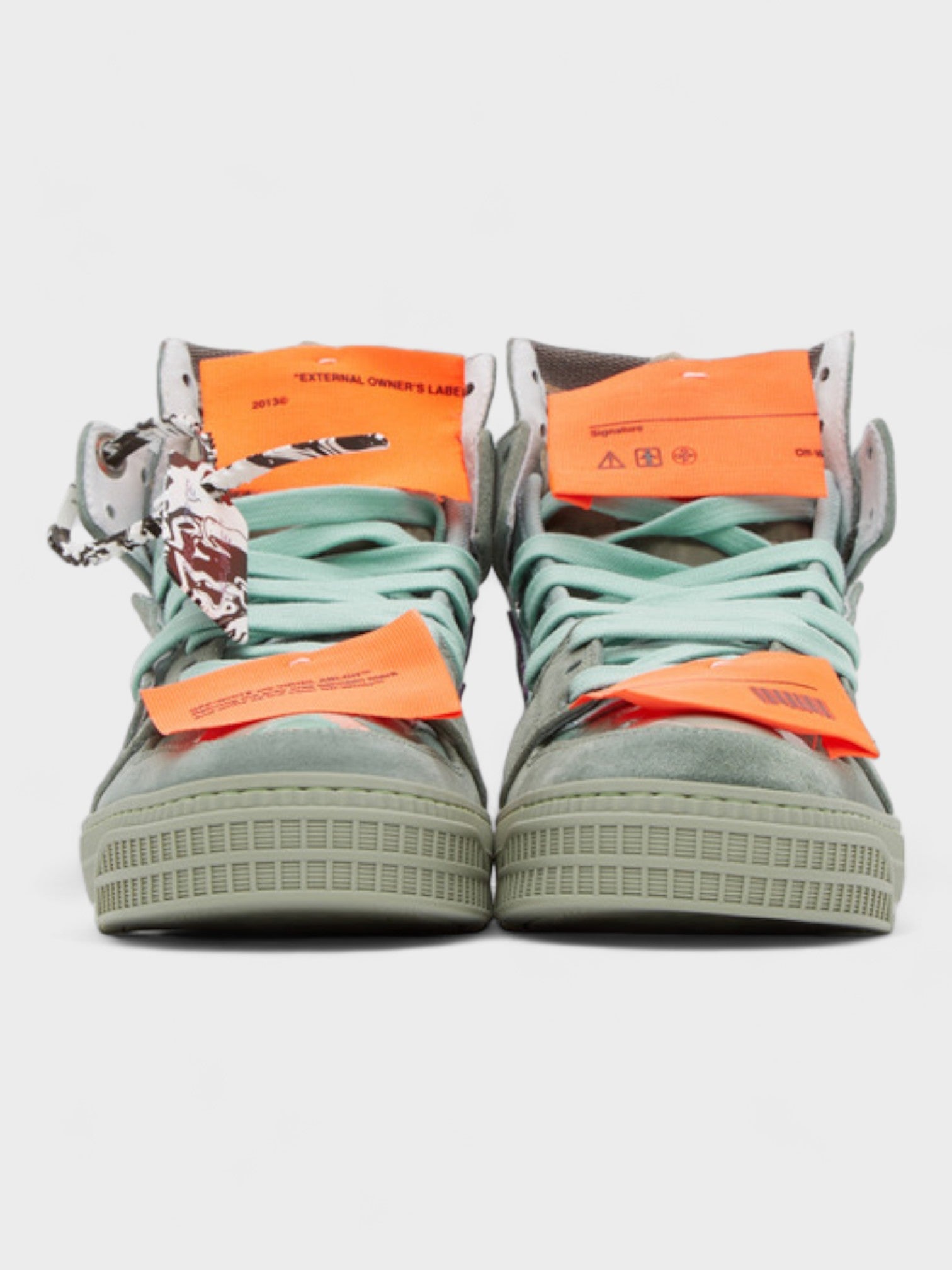 Off-White Off-Court High 'Mint Green' - Supplied LuxuryOff-White