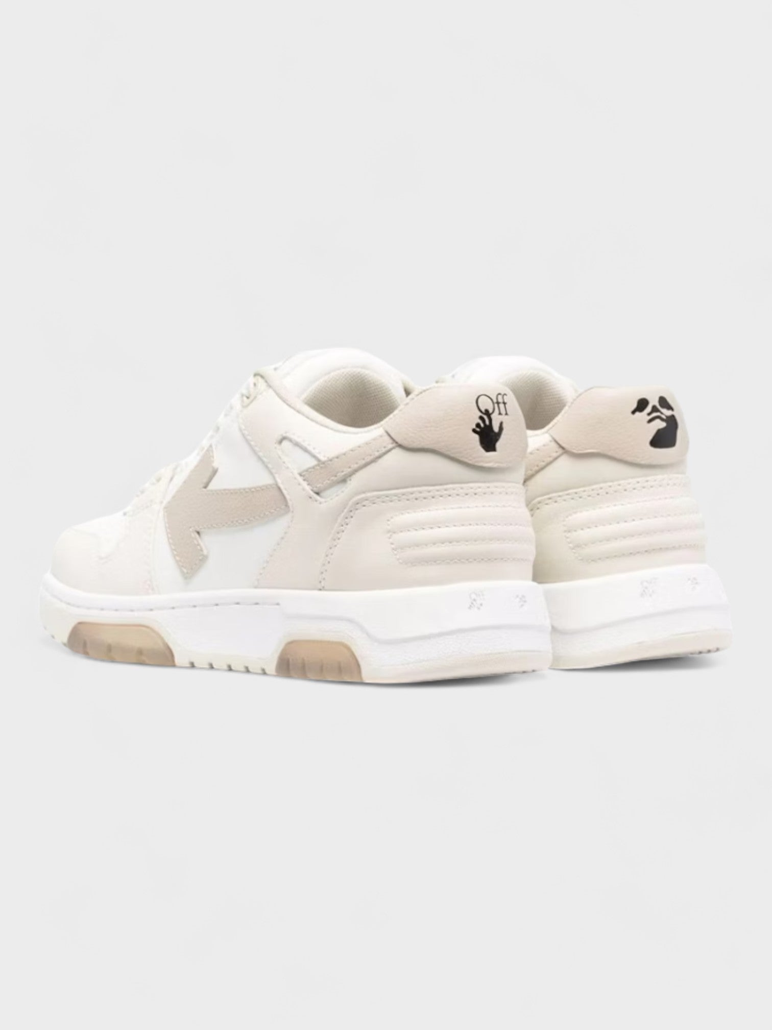 Off-White Out Of Office Beige White Wmns - Supplied LuxuryOff-White