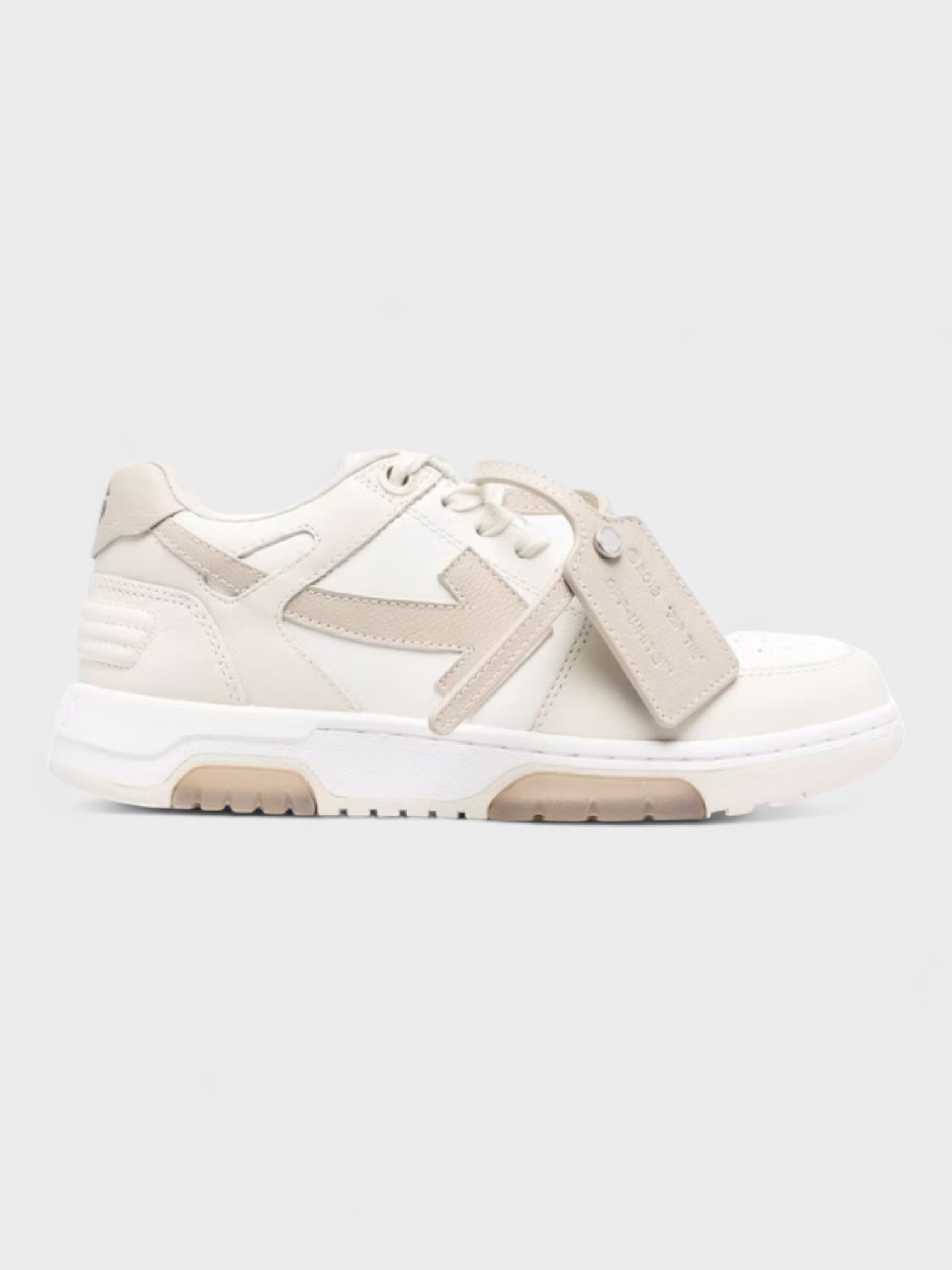 Off-White Out Of Office Beige White Wmns - Supplied LuxuryOff-White