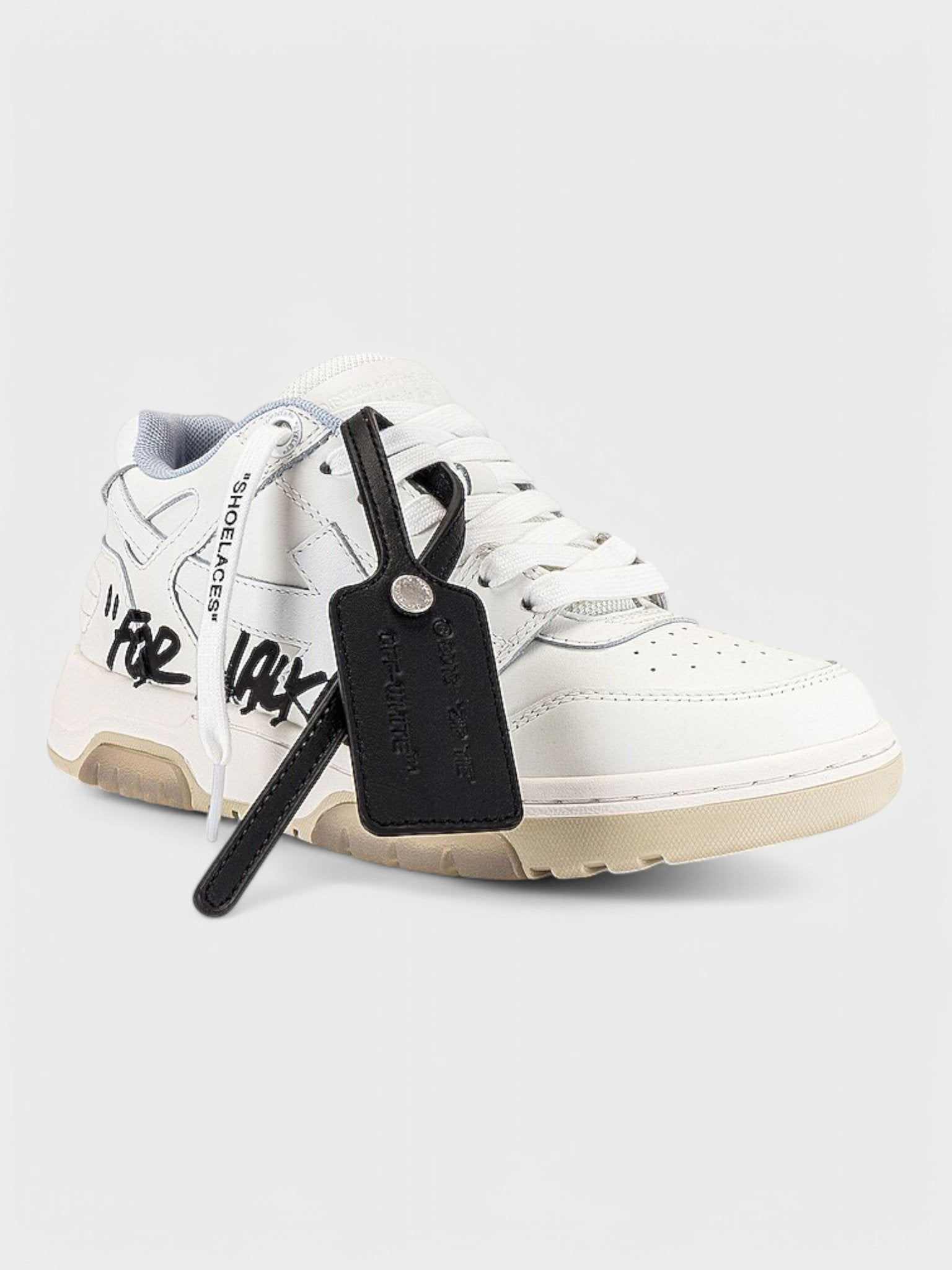 Off - White Out Of Office Low "For Walking" White Black - Supplied FashionOff - White